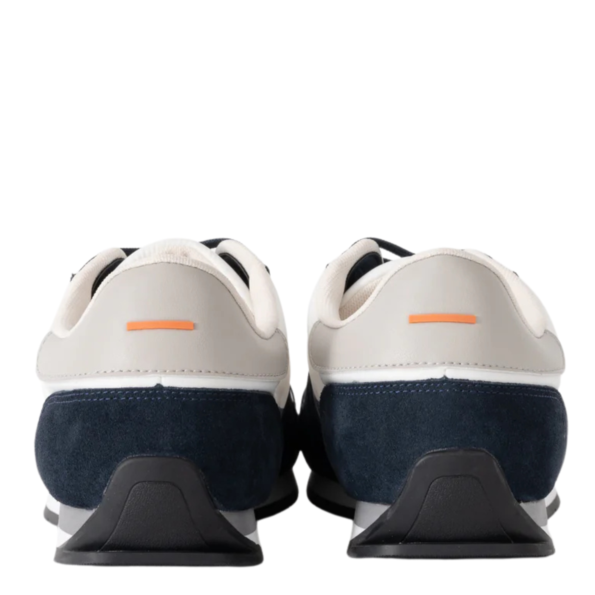 Mens BOSS Open Blue Levon_Runn Trainers