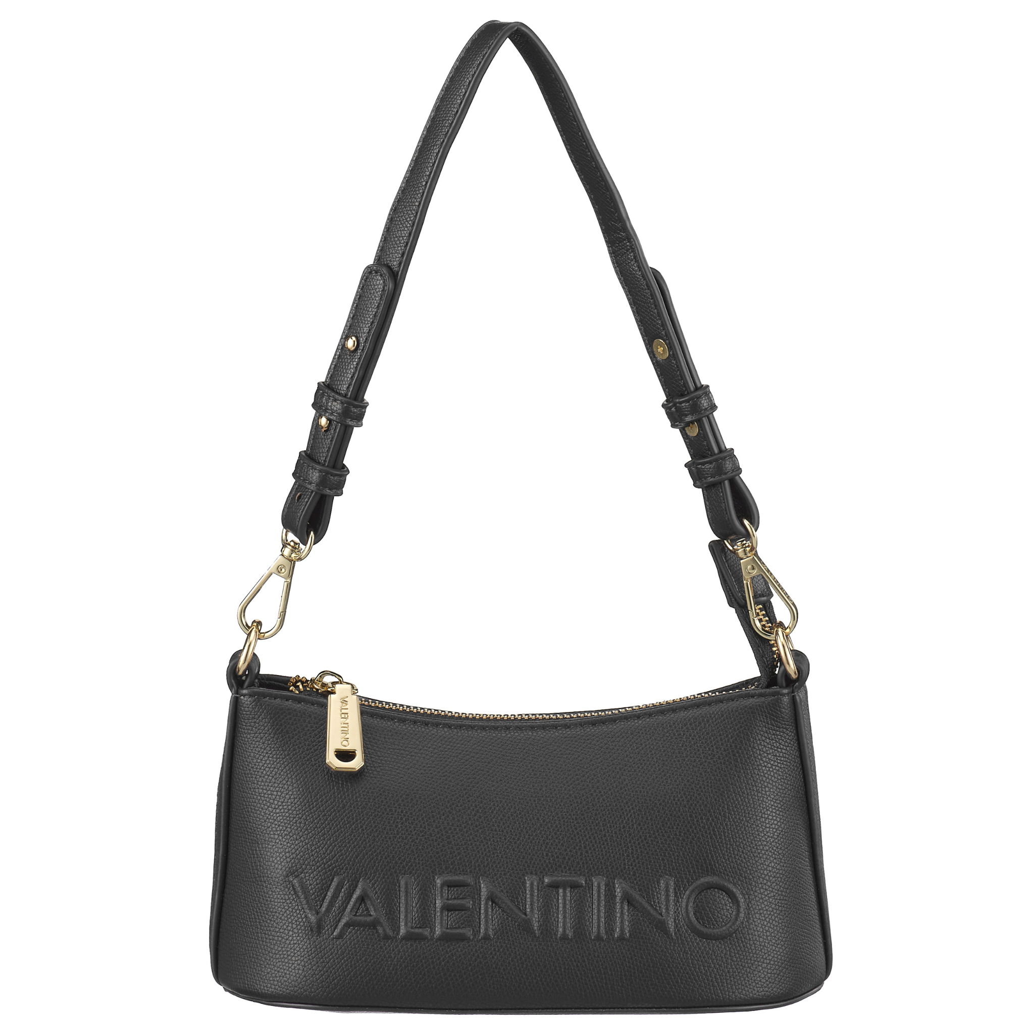 Womens Valentino Black Bianka RE Shoulder Bag