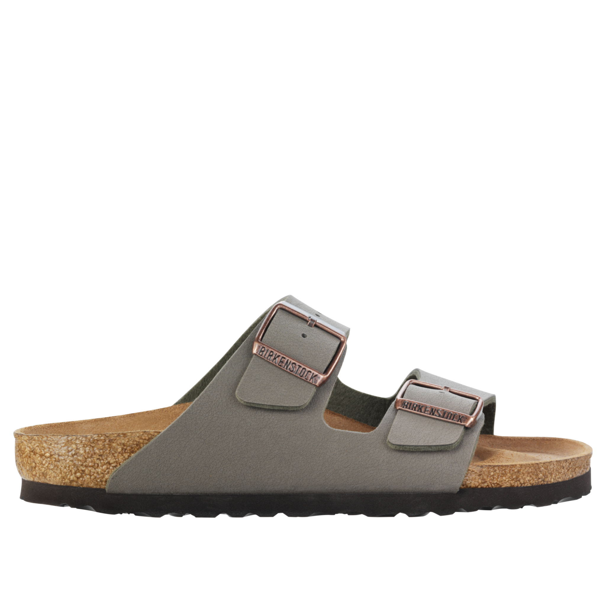 Mens Birkenstock Stone Arizona Birko-Flor Birkibuc