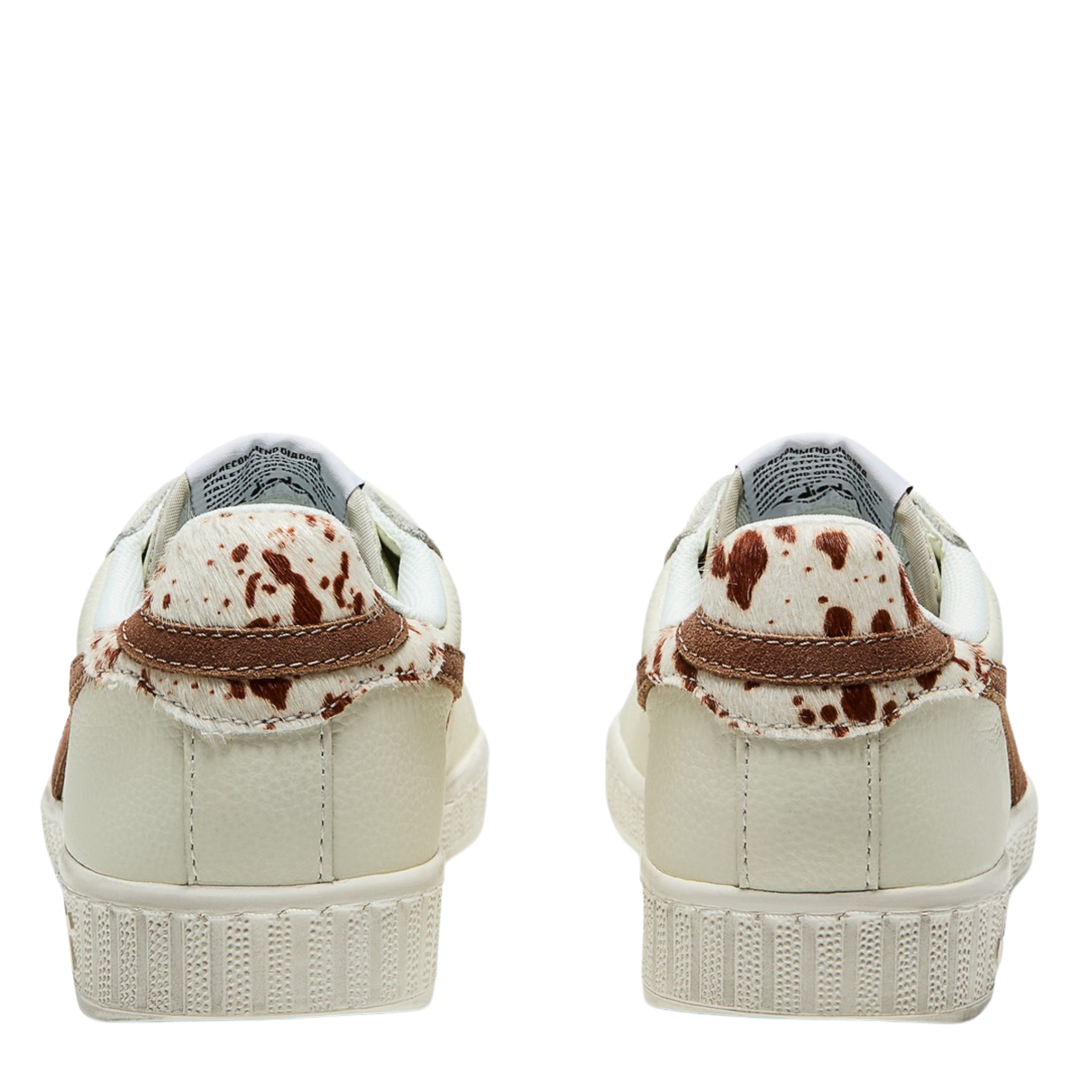 Womens Diadora White Game Low Wild Trainers