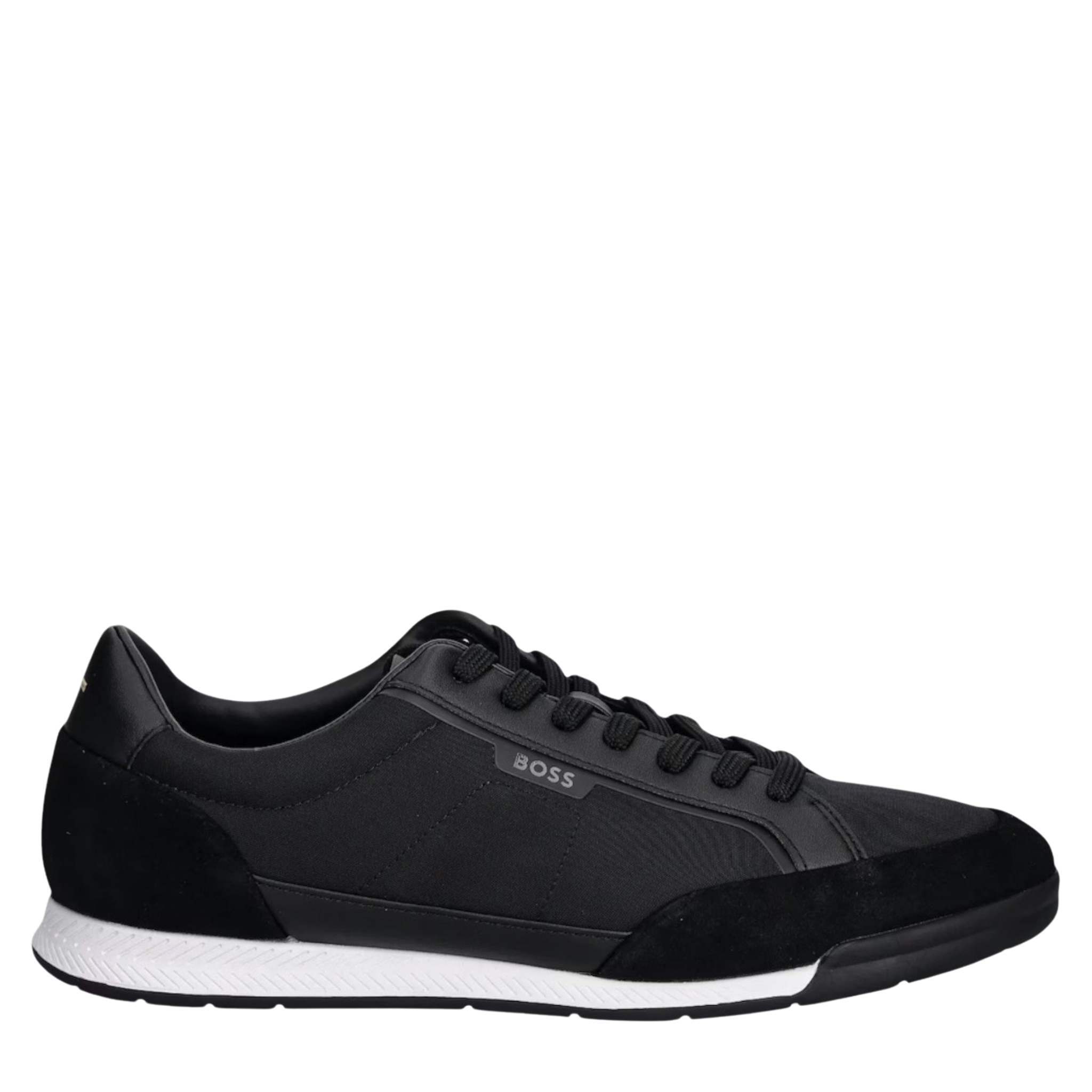 Mens BOSS Black Nitan Trainers