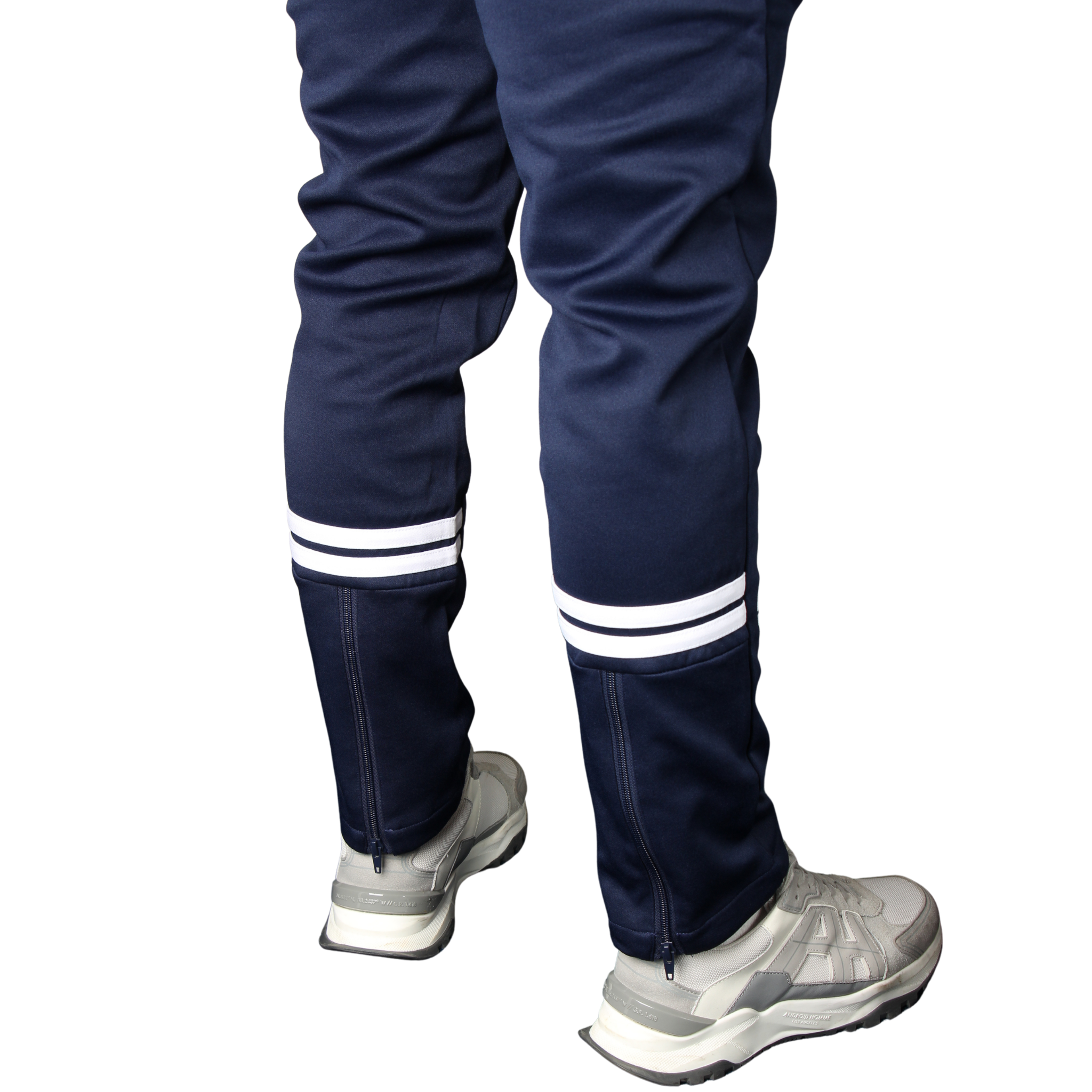Mens Sergio Tacchini Maritime Blue/White Dallas Track Pants