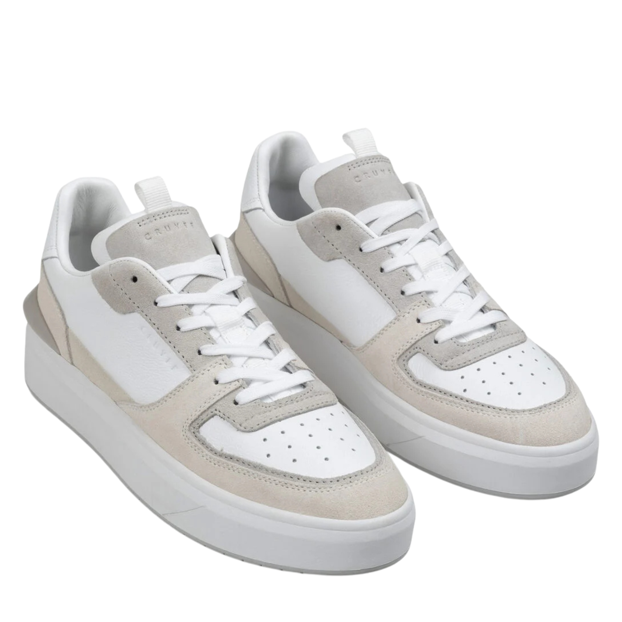 Mens Cruyff White Surefire Tennis Trainers
