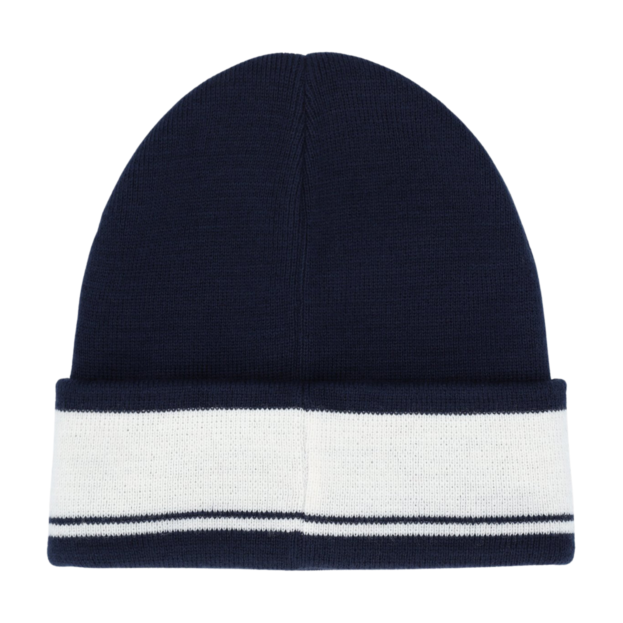 Mens Sergio Tacchini Maritime Blue/Gardenia Sellarz Striped Beanie