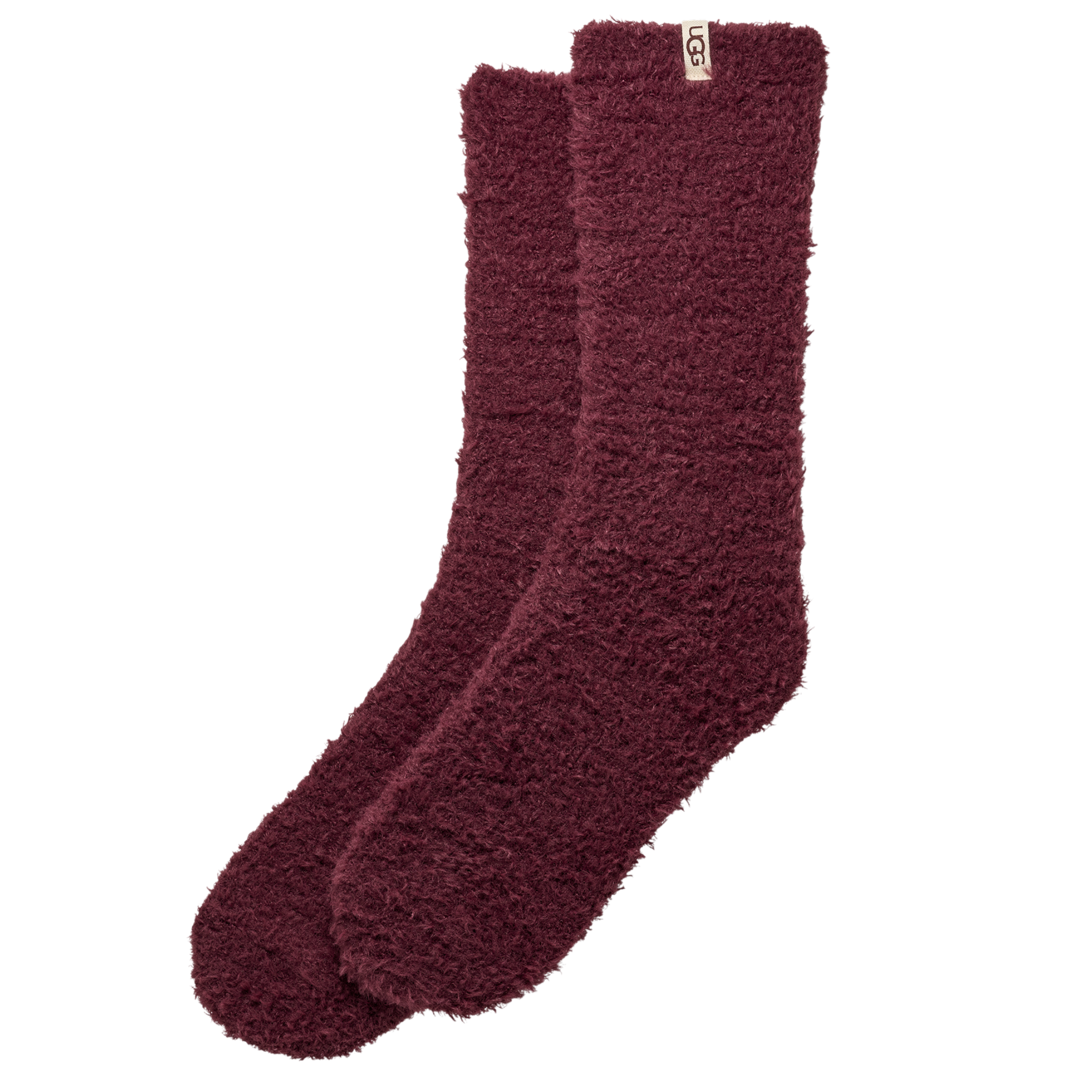 Womens UGG Wild Grape Teddi Cozy Crew Socks