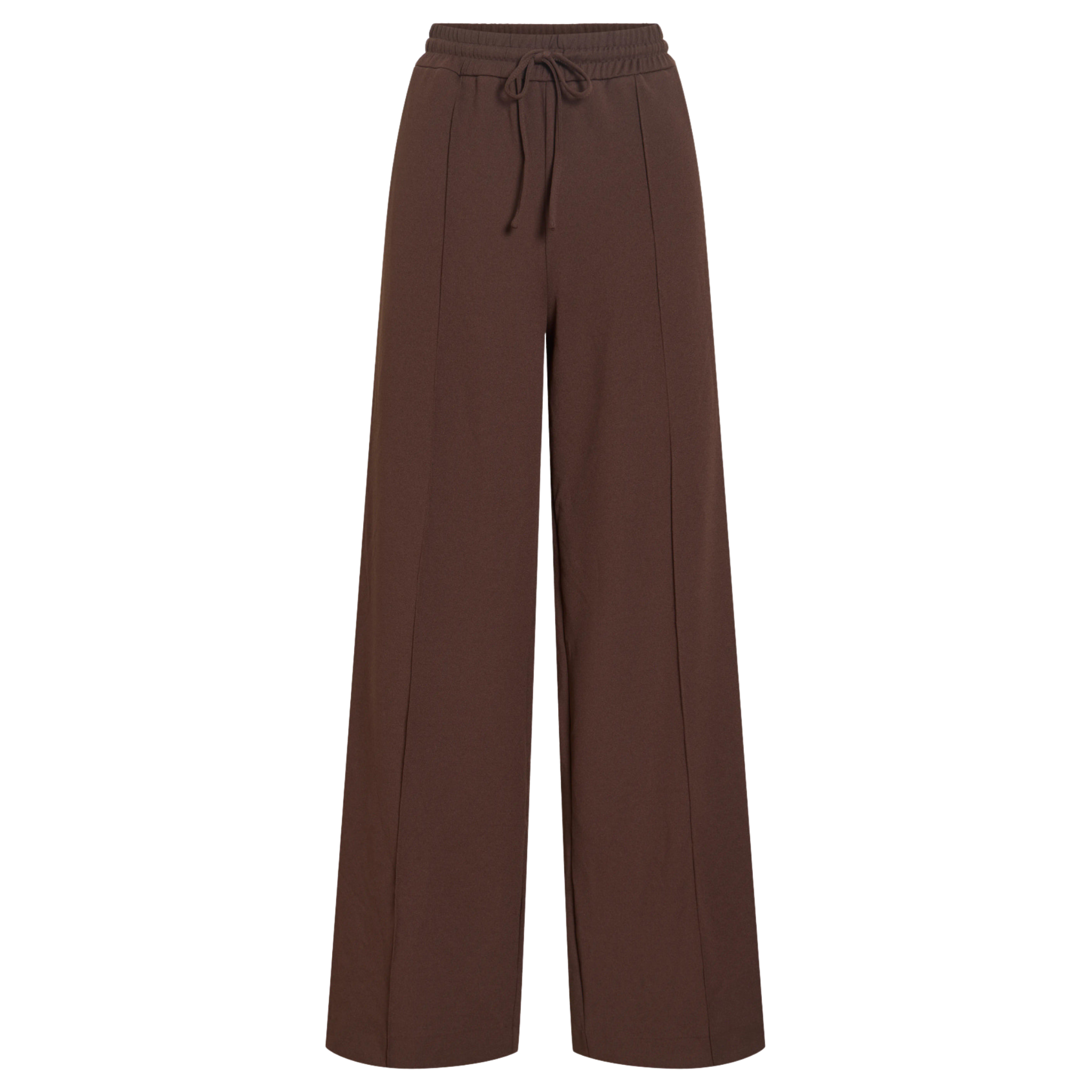 Womens Vila Coffee Bean Viclua Wide Pants