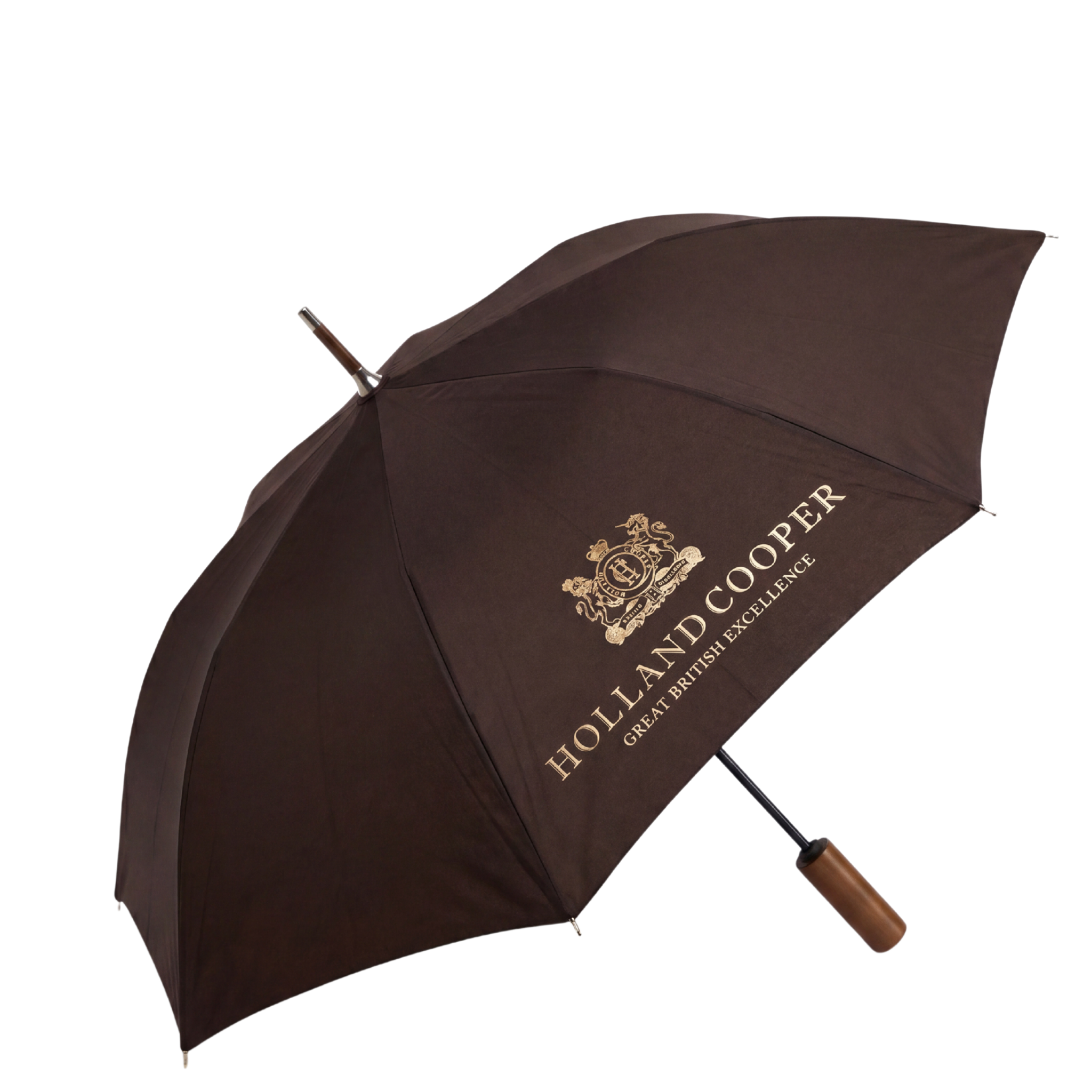 Womens Holland Cooper Chocolate Mini HC Umbrella