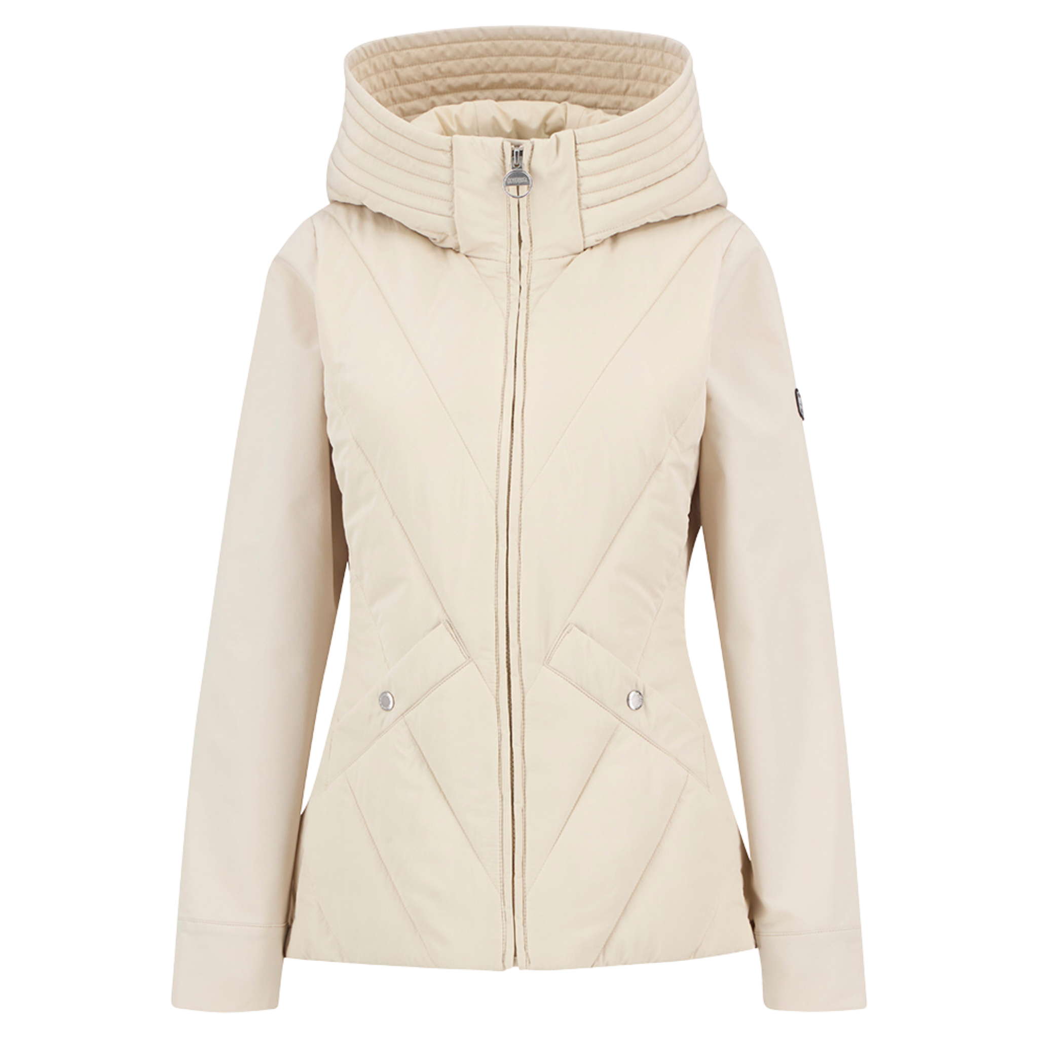 Womens Barbour International Jasmine Diablo Quilted Sweat Jacket