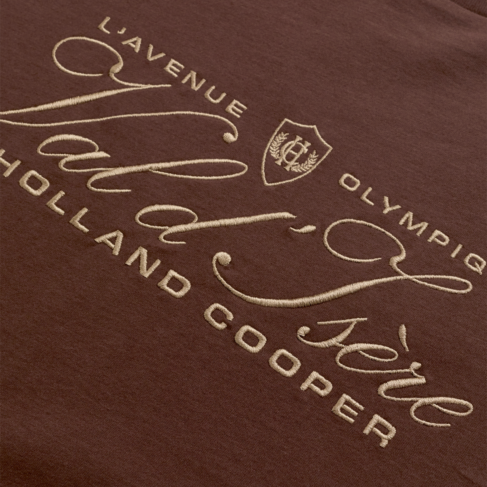 Womens Holland Cooper Walnut Oversized Destination S/s T Shirt