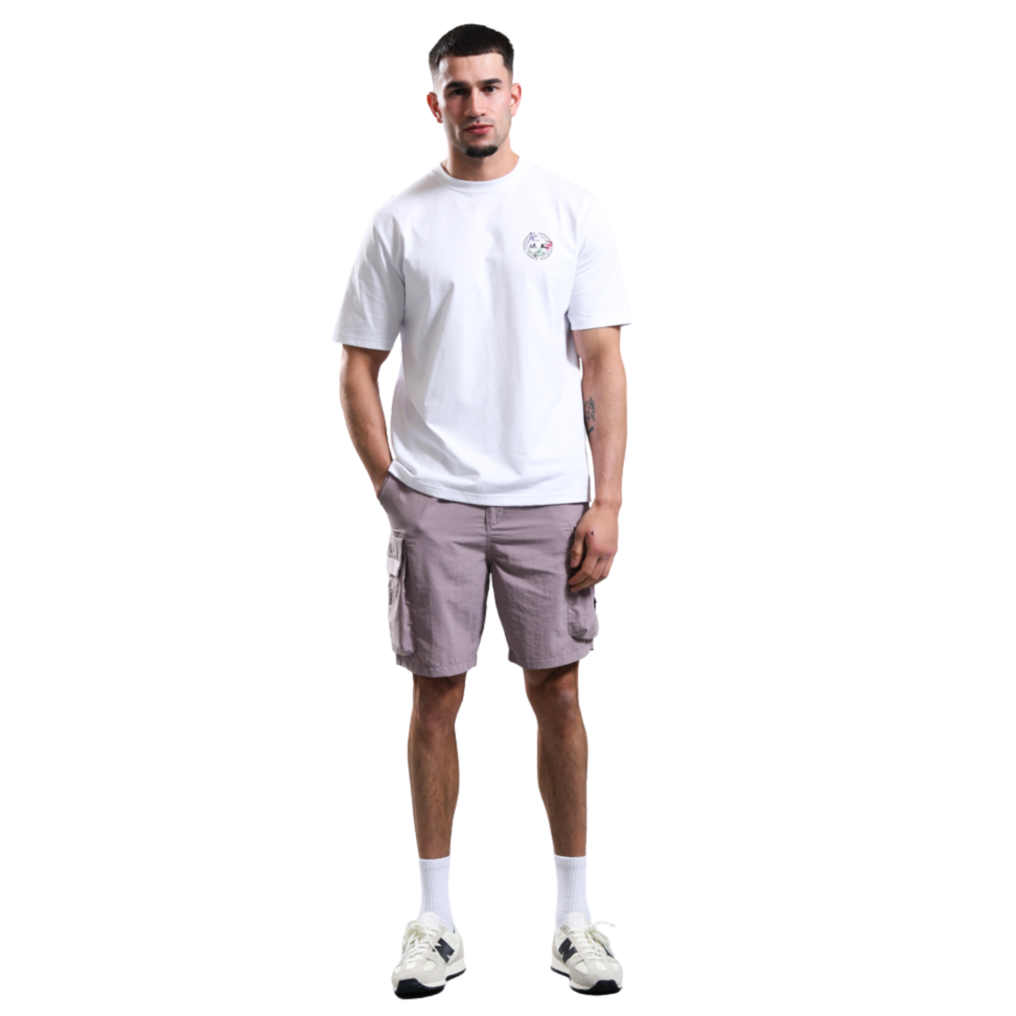 Mens Marshall Artist White Renaissance S/s T Shirt
