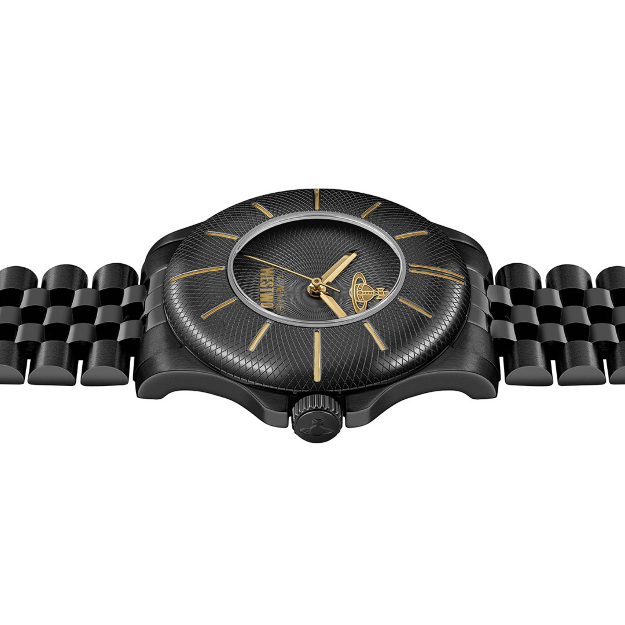 Mens Vivienne Westwood Black Walbrook Bracelet Watch