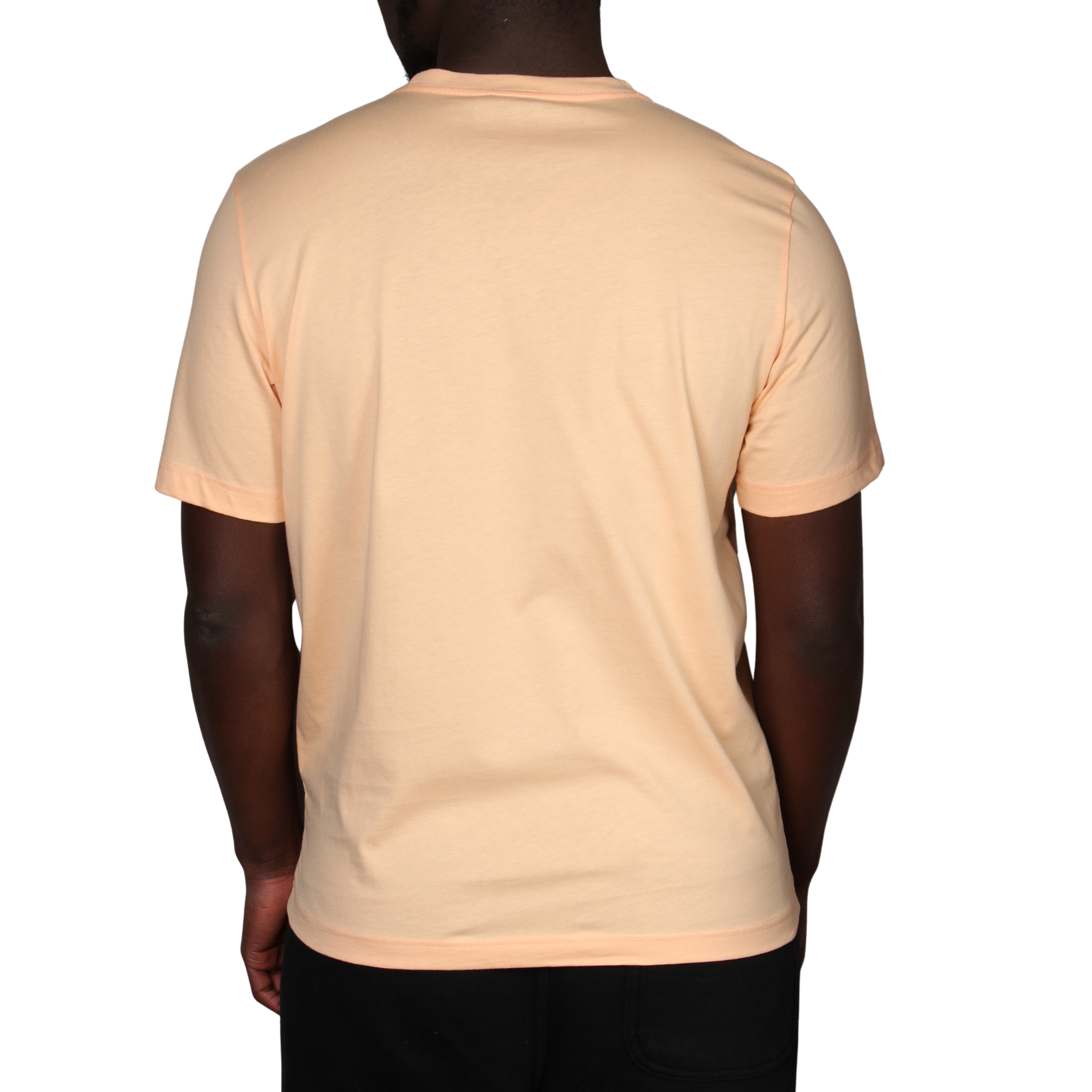 Mens Paul Smith Peach Zebra Badge Reg Fit S/s T Shirt