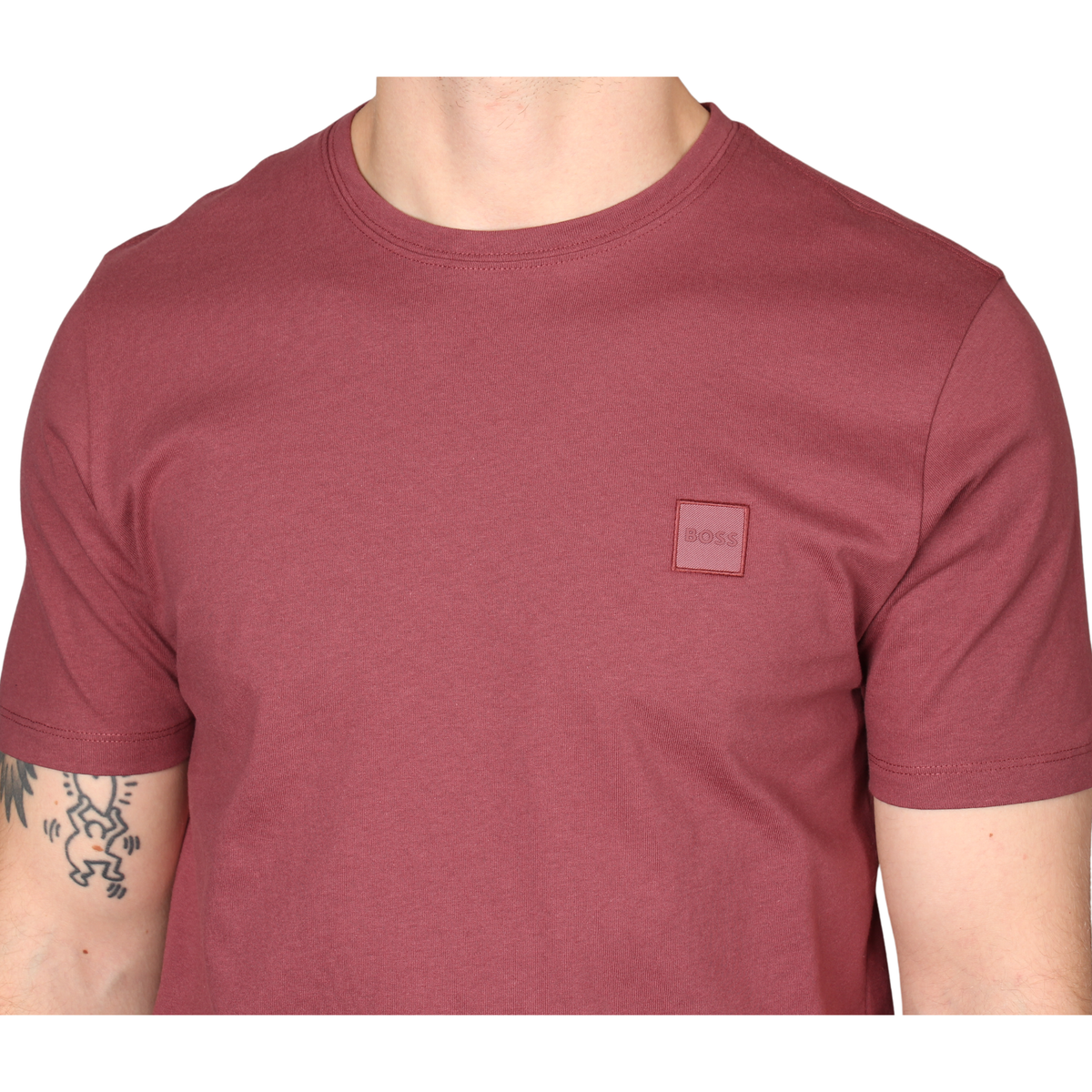 Mens BOSS Medium Red Tales S/s T Shirt
