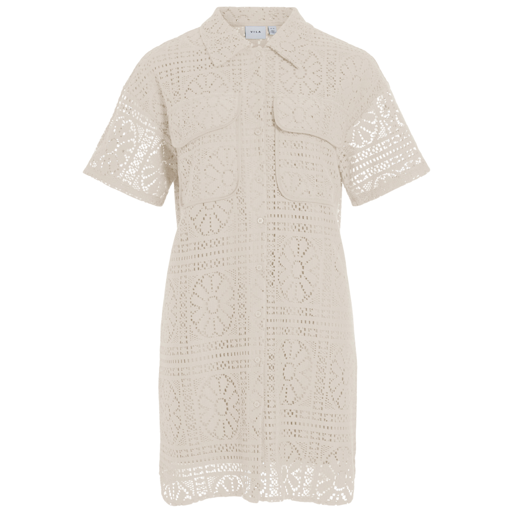 Womens Vila Birch Vimerinda Short Dress