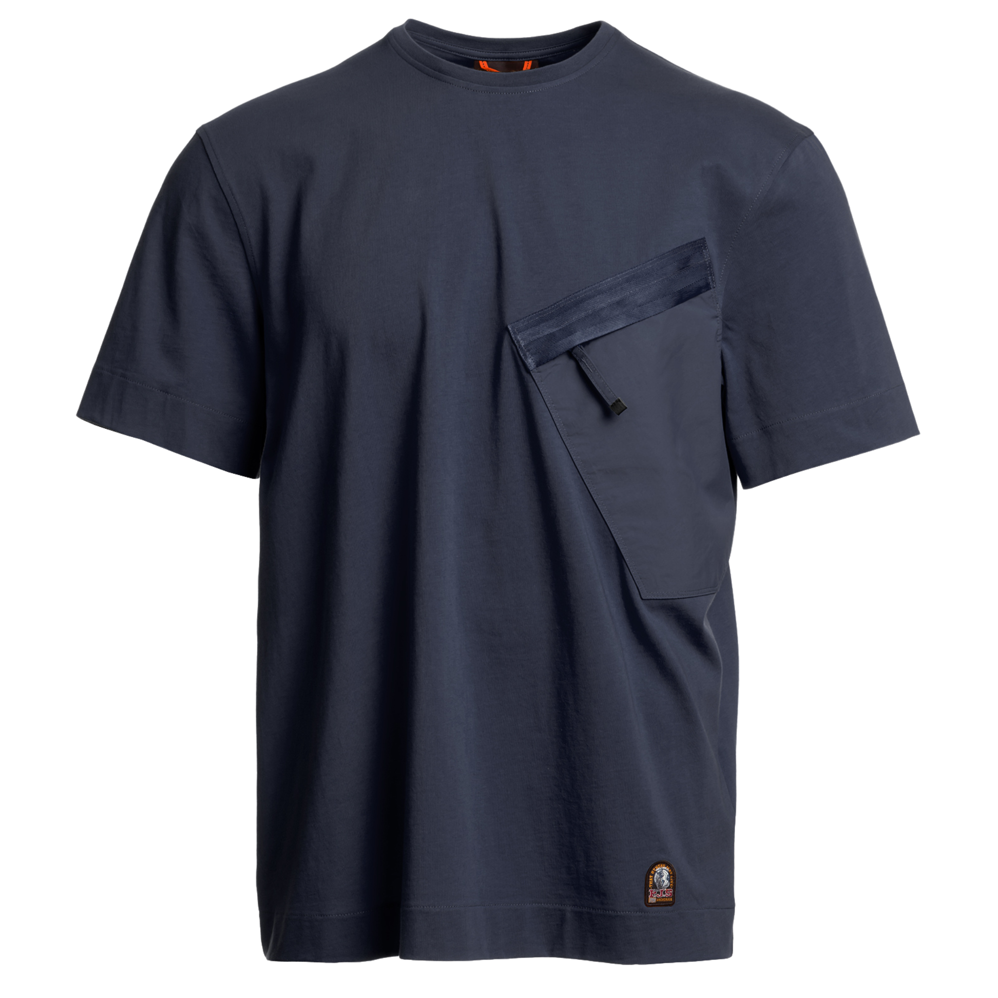 Mens Parajumpers Ink Blue Baildon S/s T Shirt