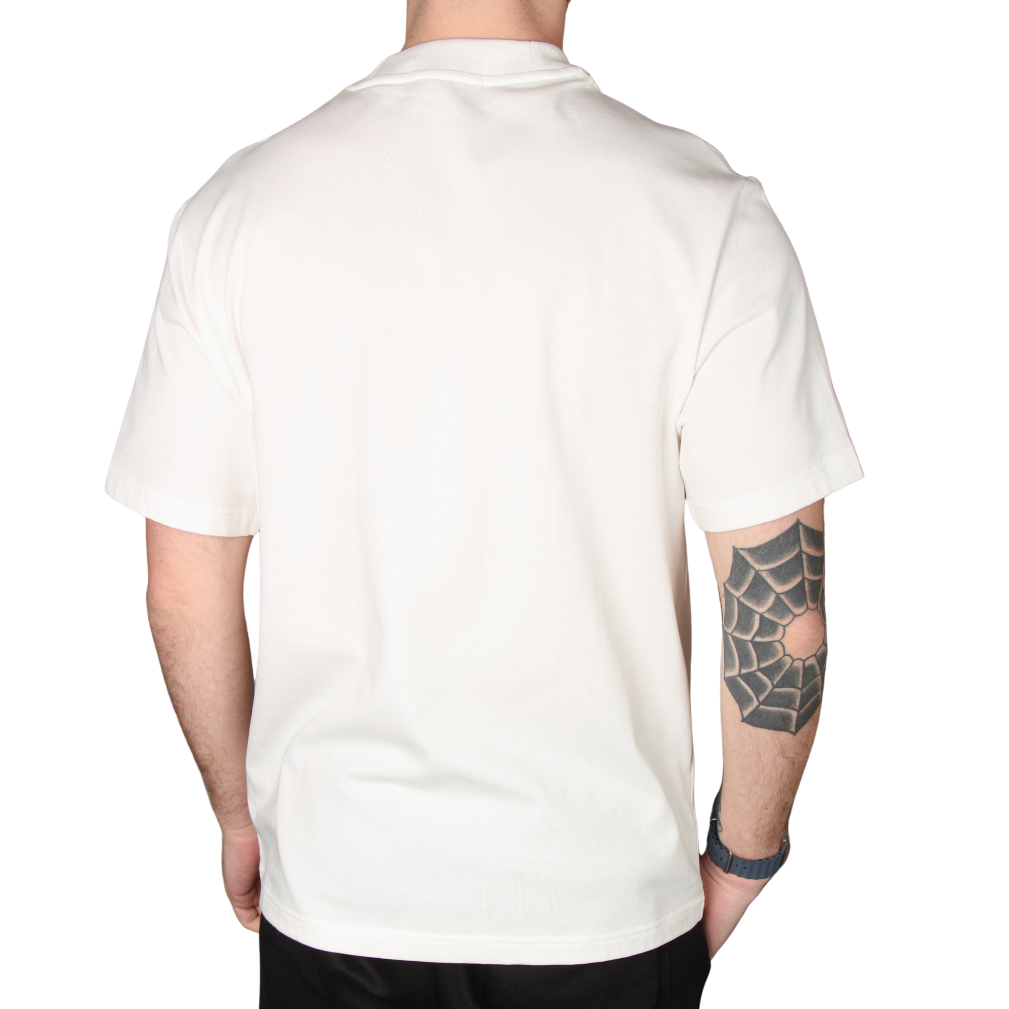 Mens Fred Perry Snow White Pocket Detail S/s T Shirt