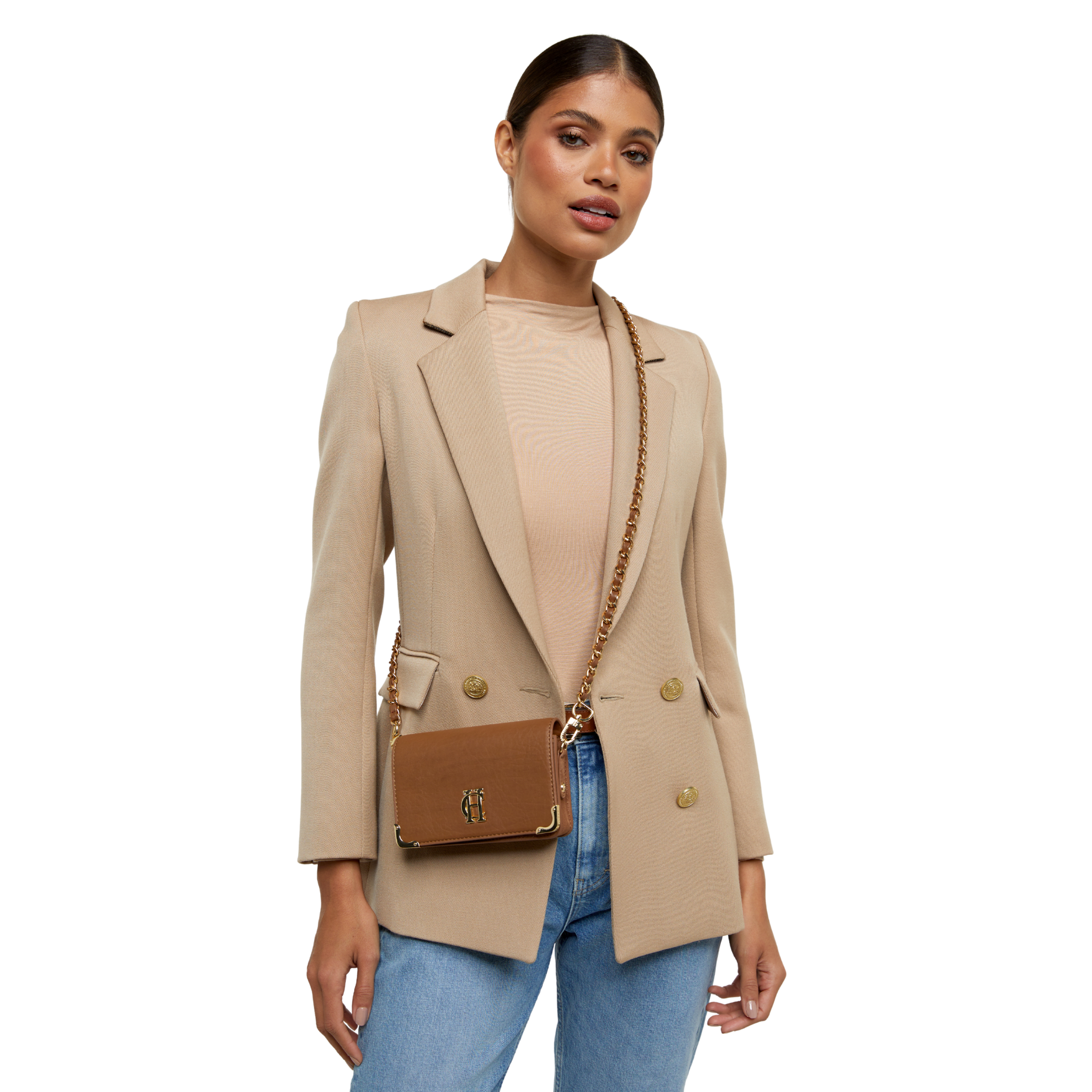 Womens Holland Cooper Tan Kensington Crossbody Bag