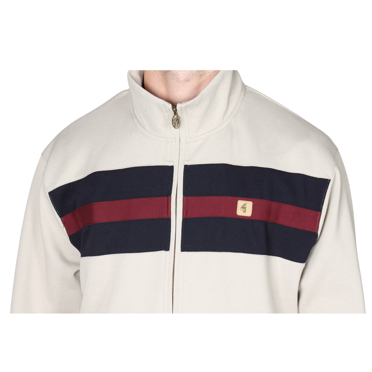 Mens Gabicci Vintage Cement Escher Track Top