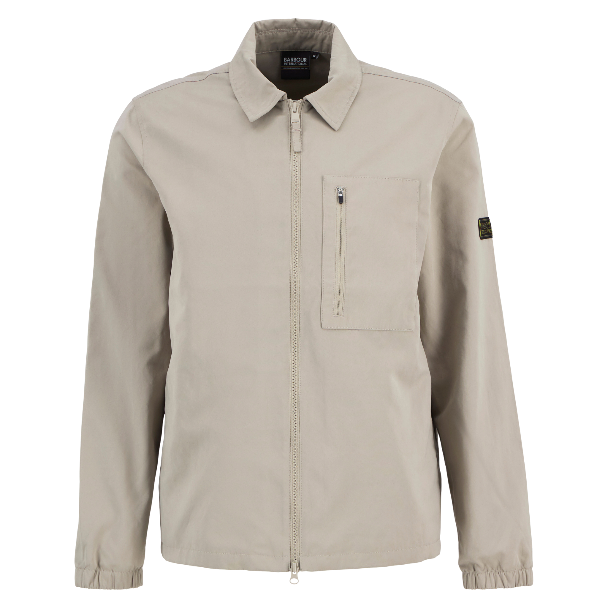 Mens Barbour International Concrete Coil Overshirt