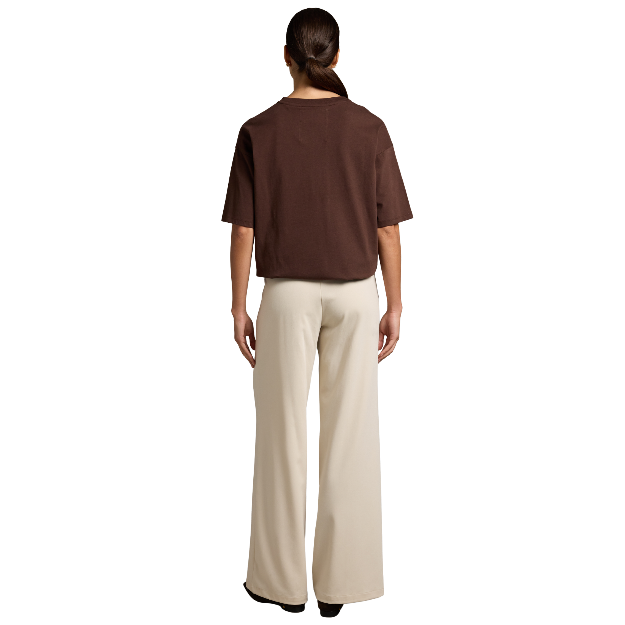 Womens Holland Cooper Walnut Oversized Destination S/s T Shirt