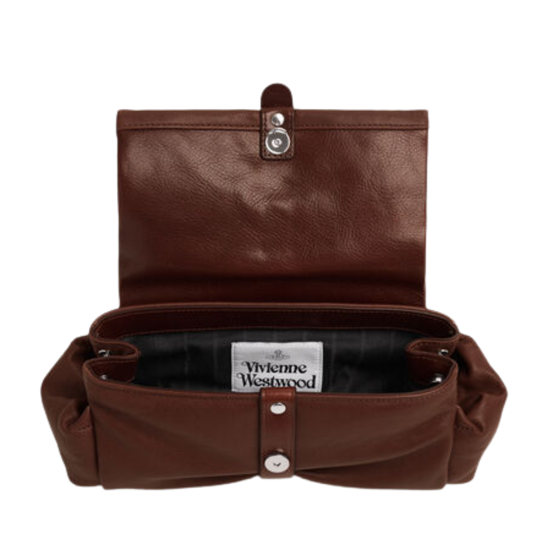 Womens Vivienne Westwood Chestnut Hazel Treasure Clutch Bag