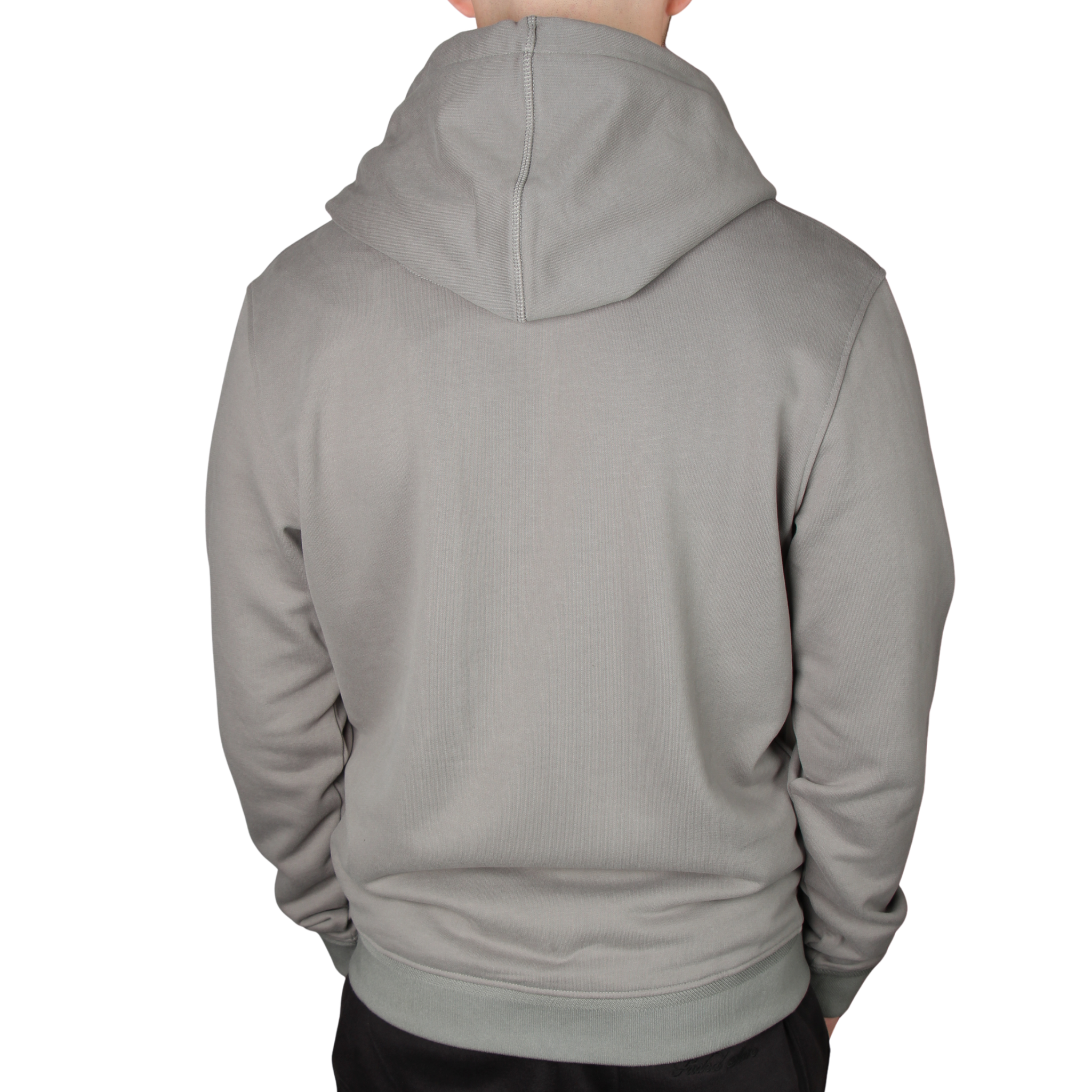 Mens Belstaff Atlantic Grey Full Zip Hoodie
