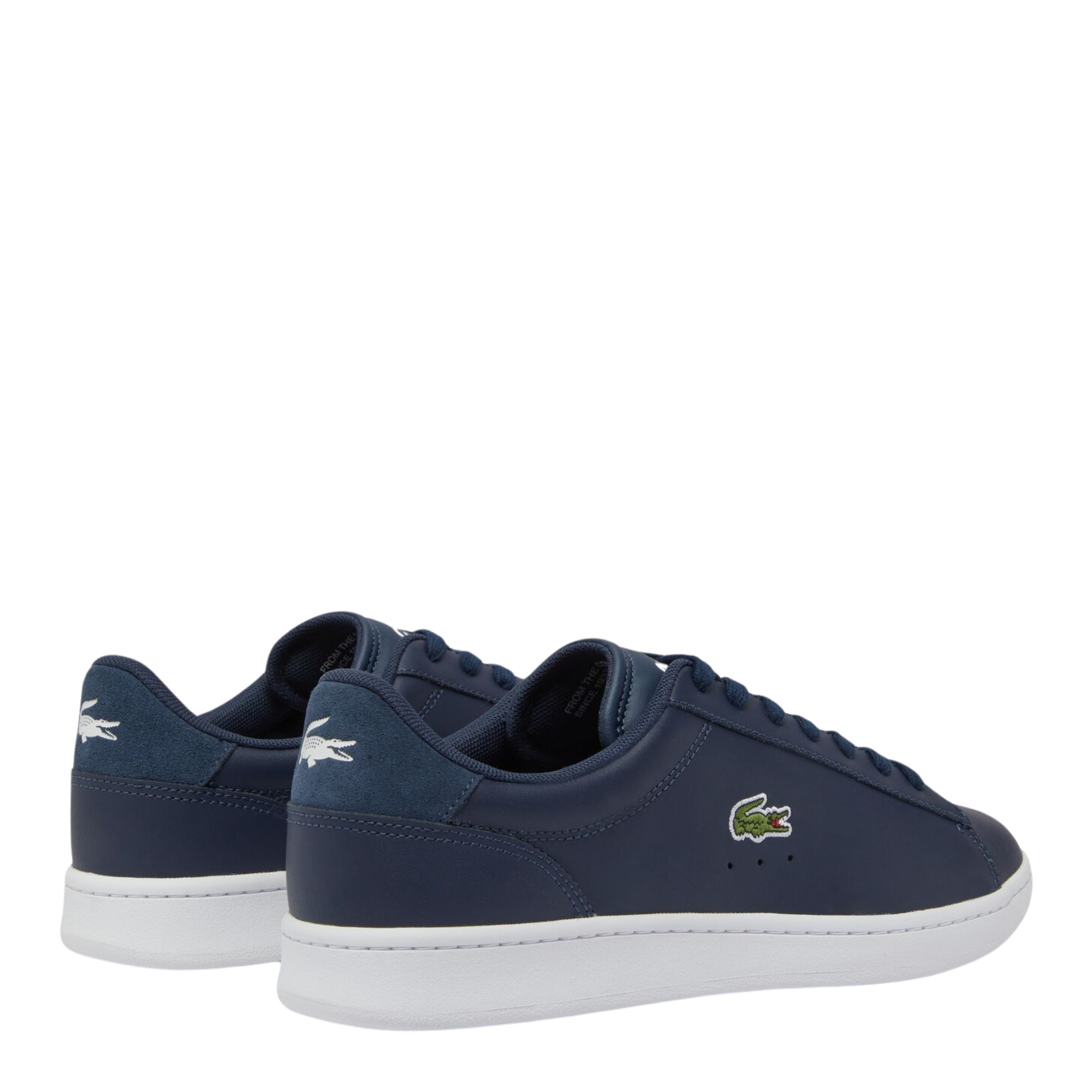 Mens Lacoste Navy/White Carnaby Set Trainers