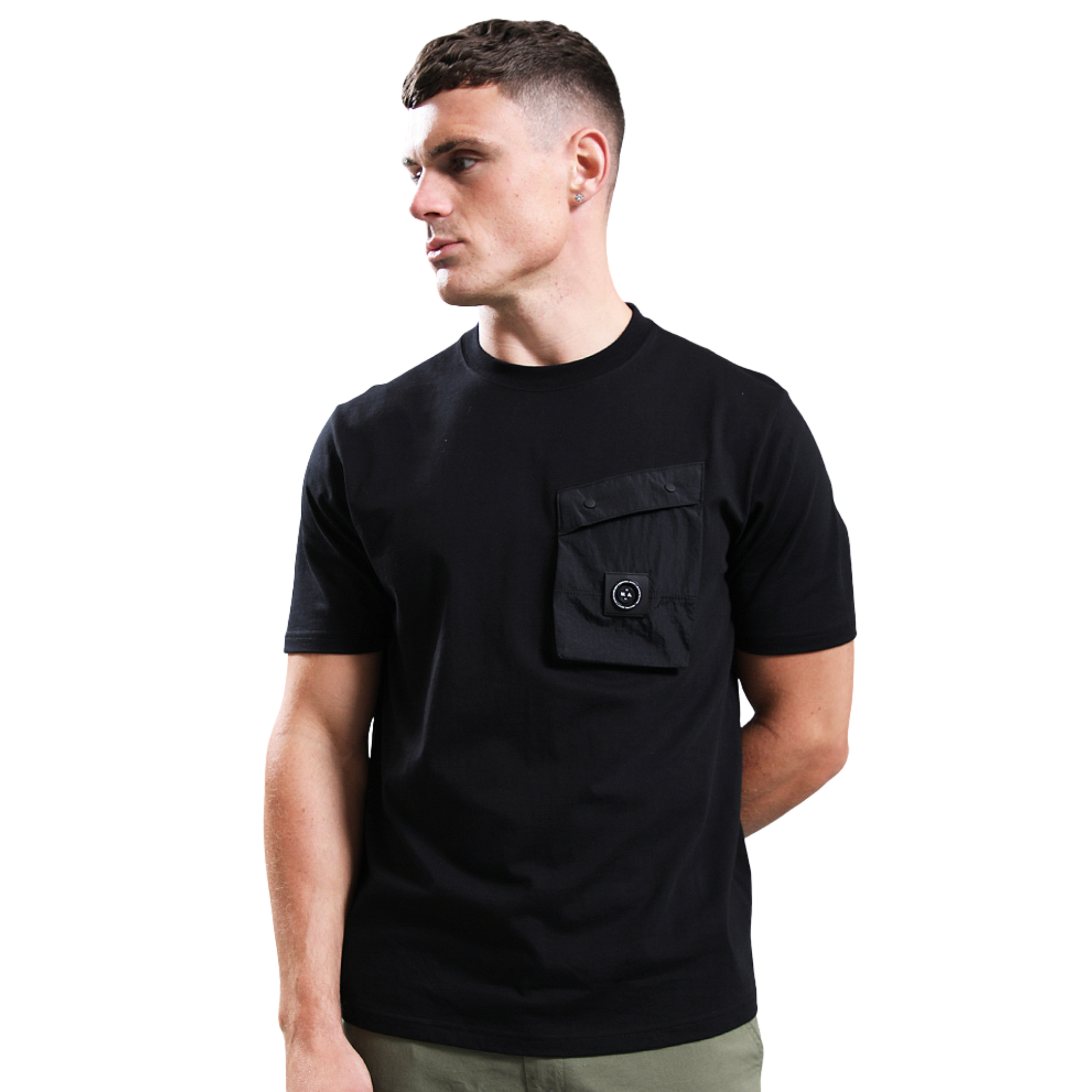 Mens Marshall Artist Black Proccera S/s T Shirt