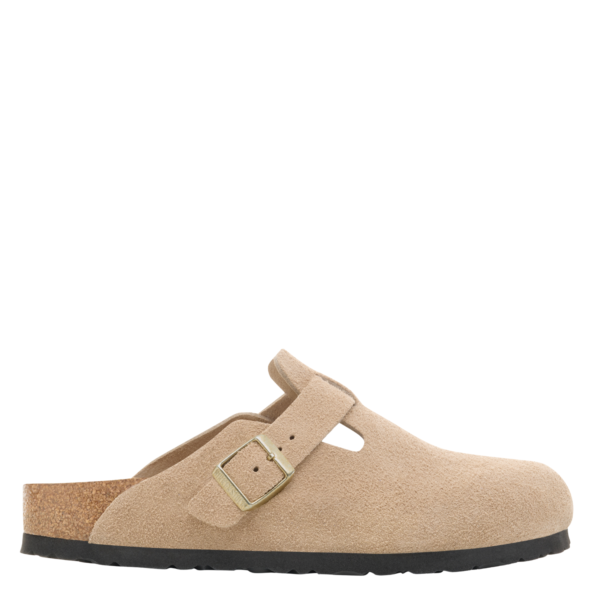 Womens Birkenstock Sandcastle Boston Suede Clogs