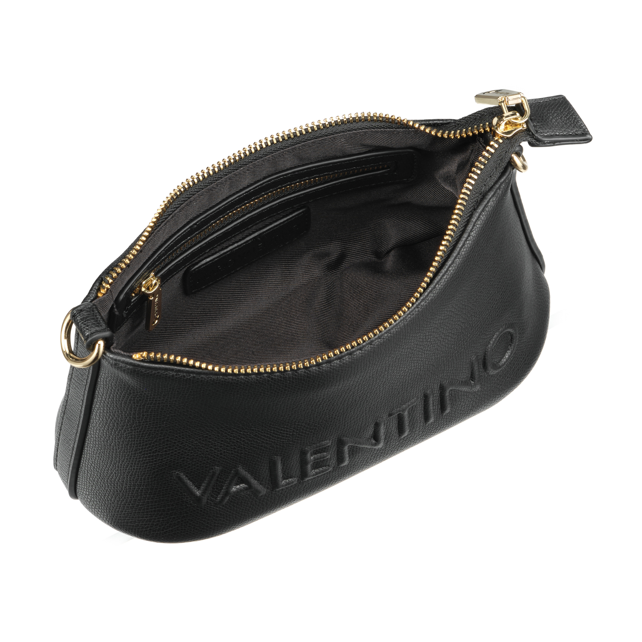 Womens Valentino Black Bianka RE Shoulder Bag