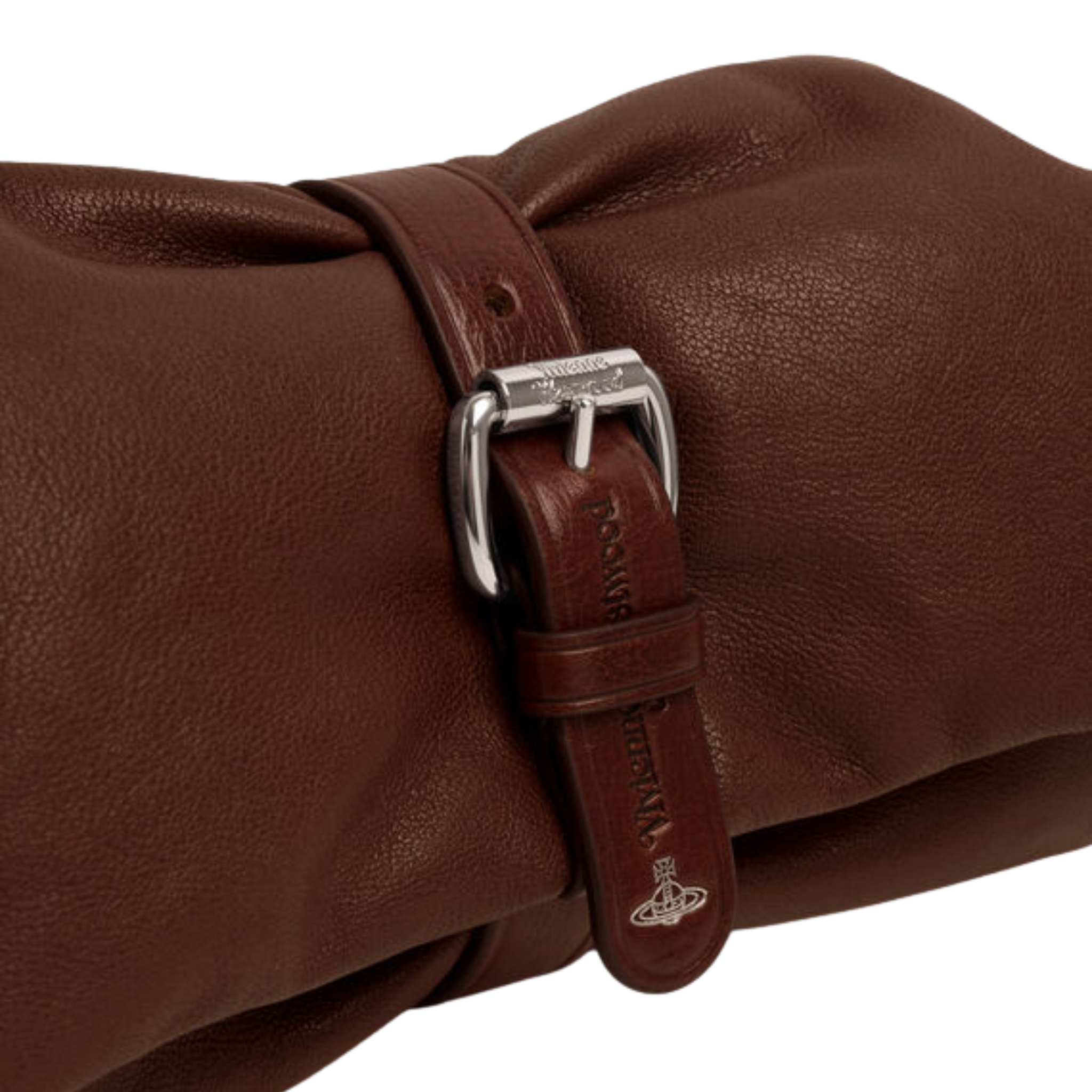 Womens Vivienne Westwood Chestnut Hazel Treasure Clutch Bag