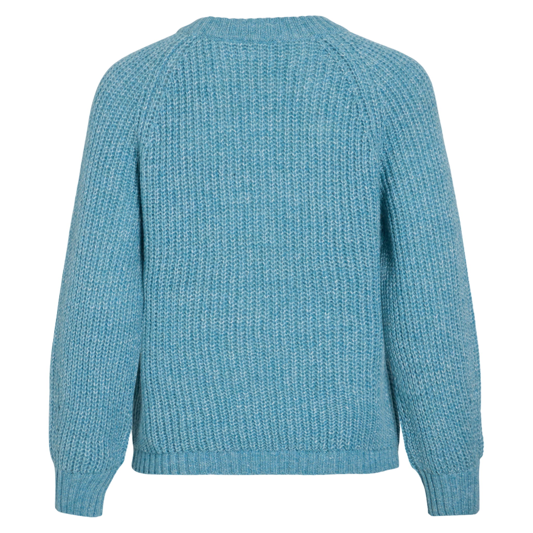Womens Vila Delphinium Blue Visota Crew Knit