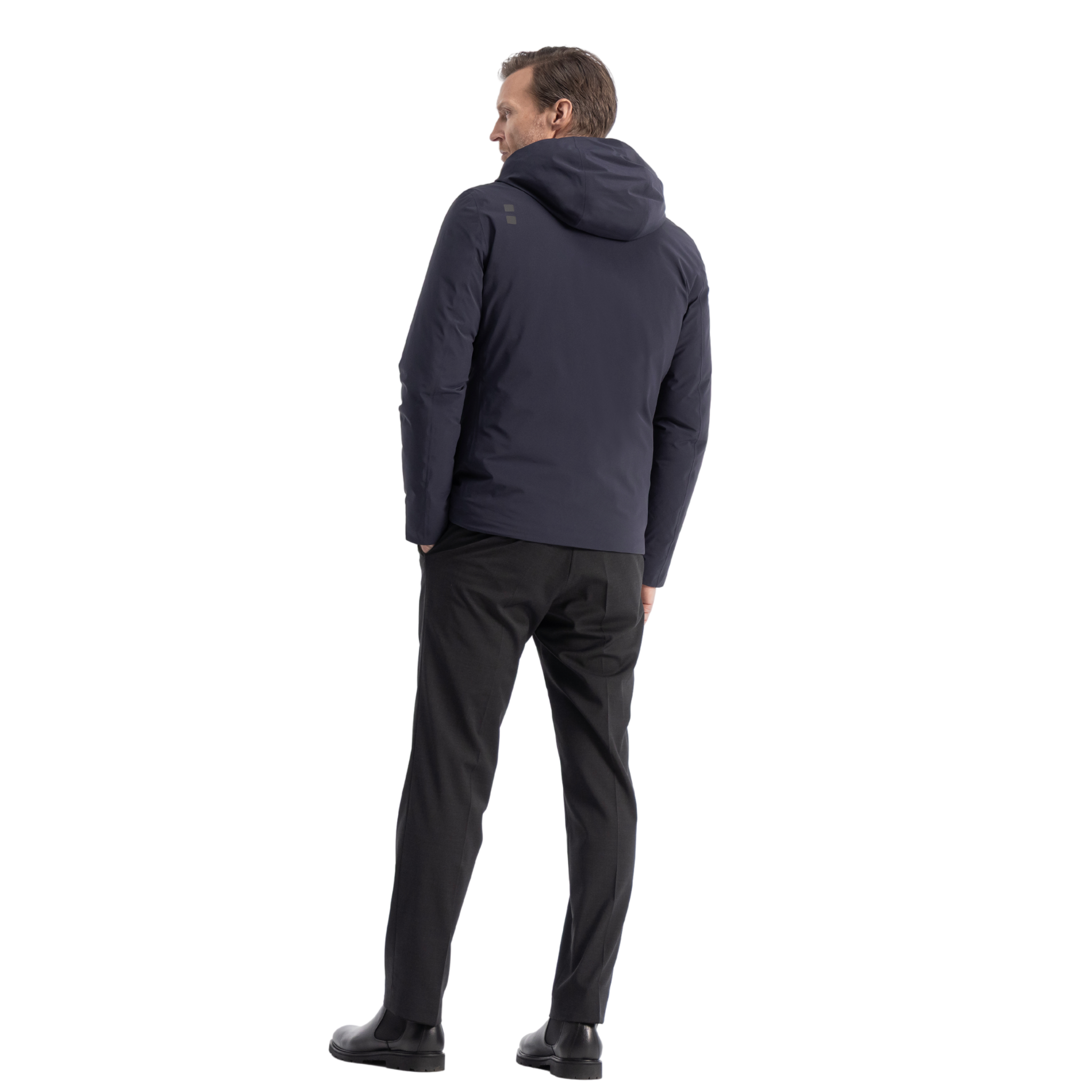 Mens UBR Navy Phantom Down Jacket