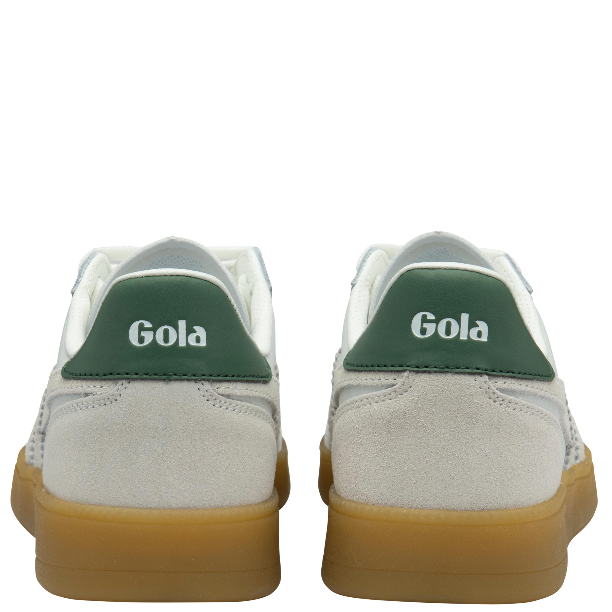 Womens Gola White/White/Evergreen/Gum Viper Leather Trainers