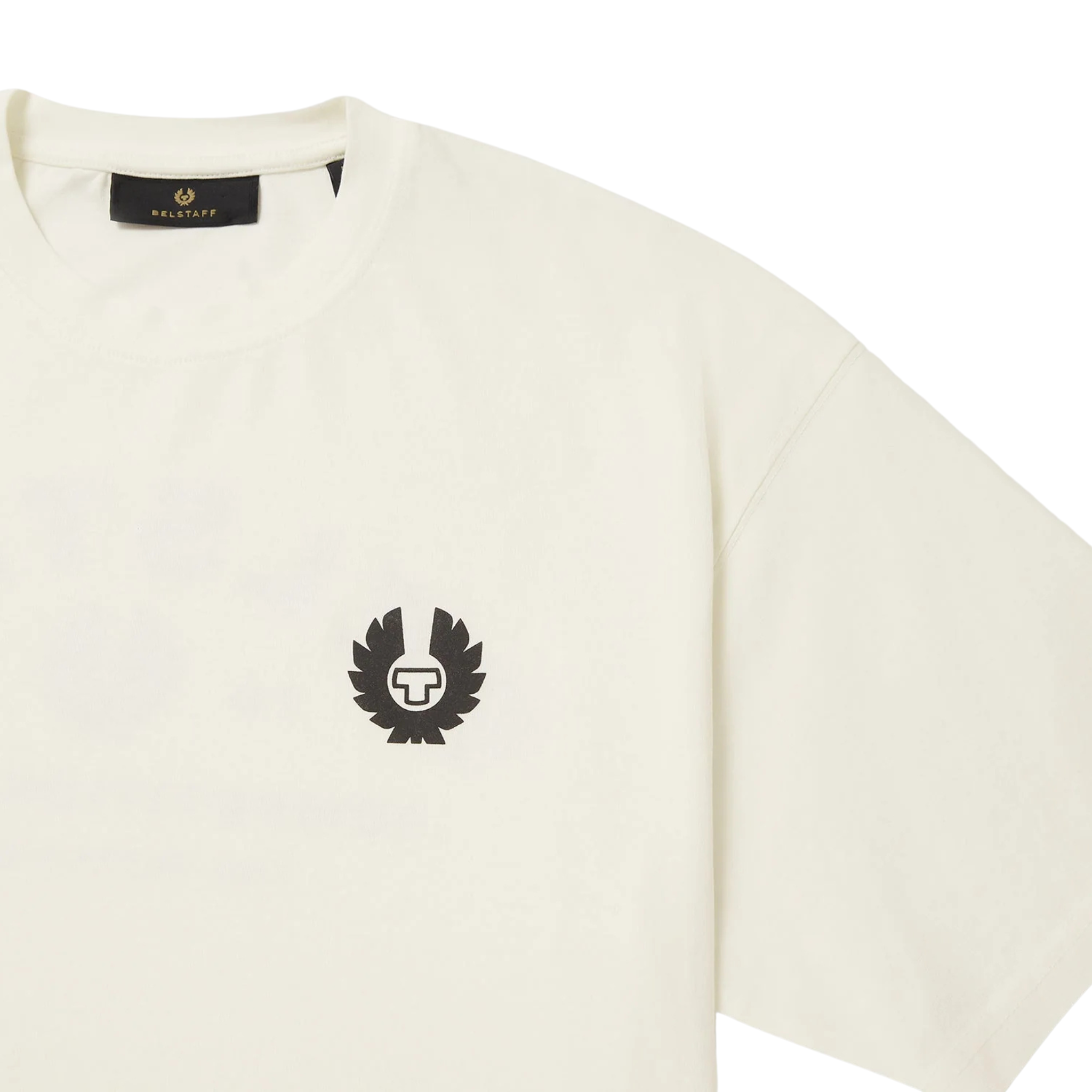 Mens Belstaff Chalk Competition S/s T Shirt