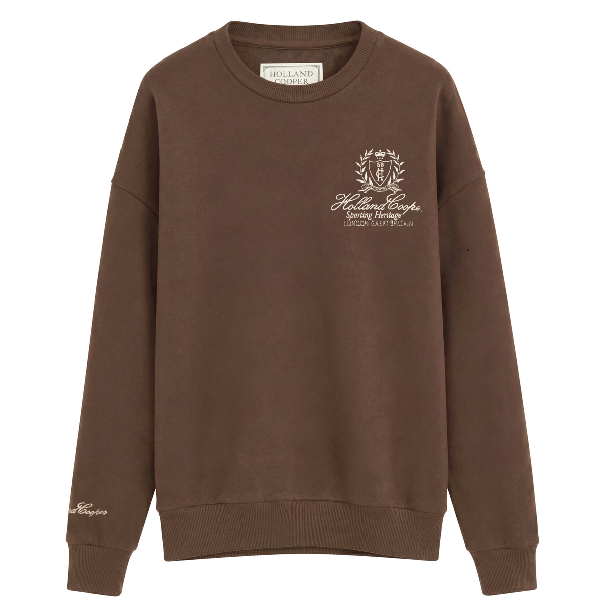 Womens Holland Cooper Chestnut Relaxed Fit Sweatshirt