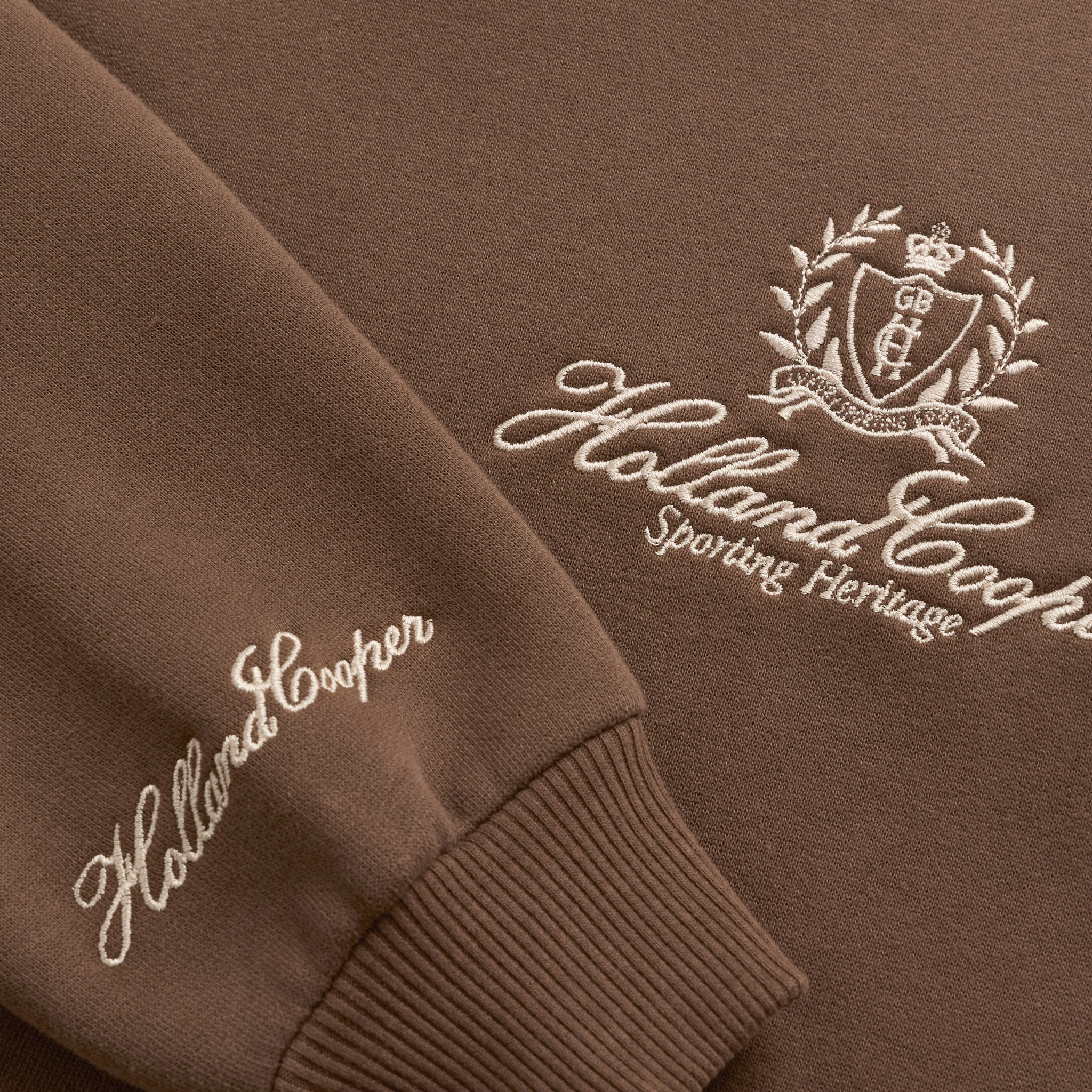 Womens Holland Cooper Chestnut Relaxed Fit Sweatshirt