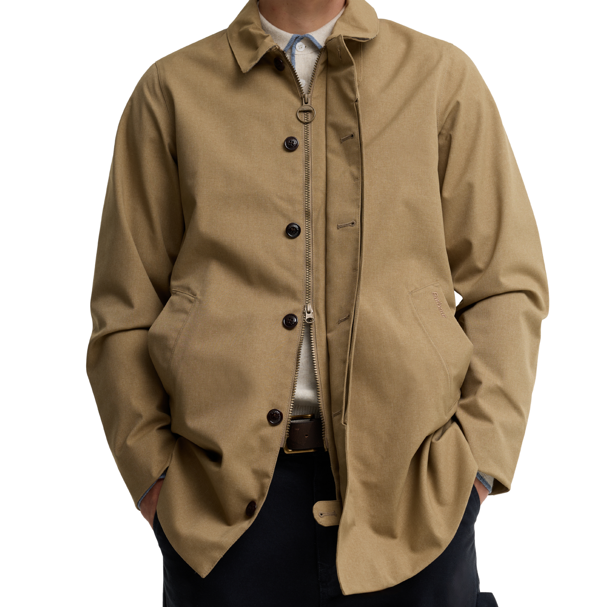 Mens Barbour Trench Alnwick Waterproof Mac