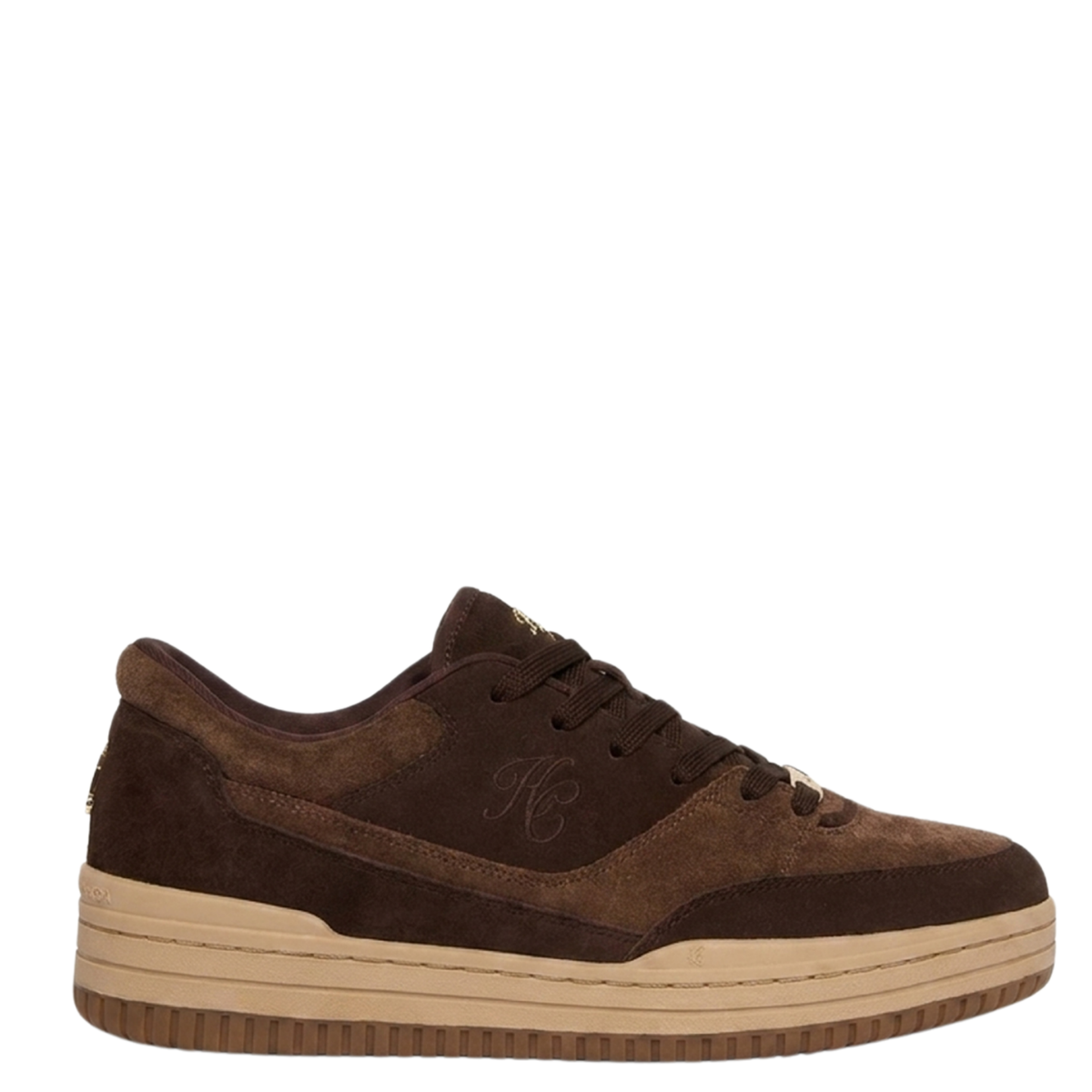 Womens Holland Cooper Bournville Chocolate Retro Trainers