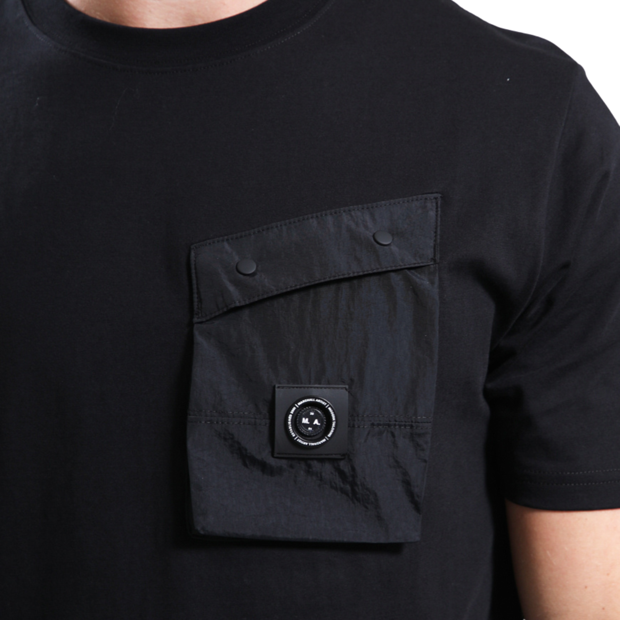 Mens Marshall Artist Black Proccera S/s T Shirt