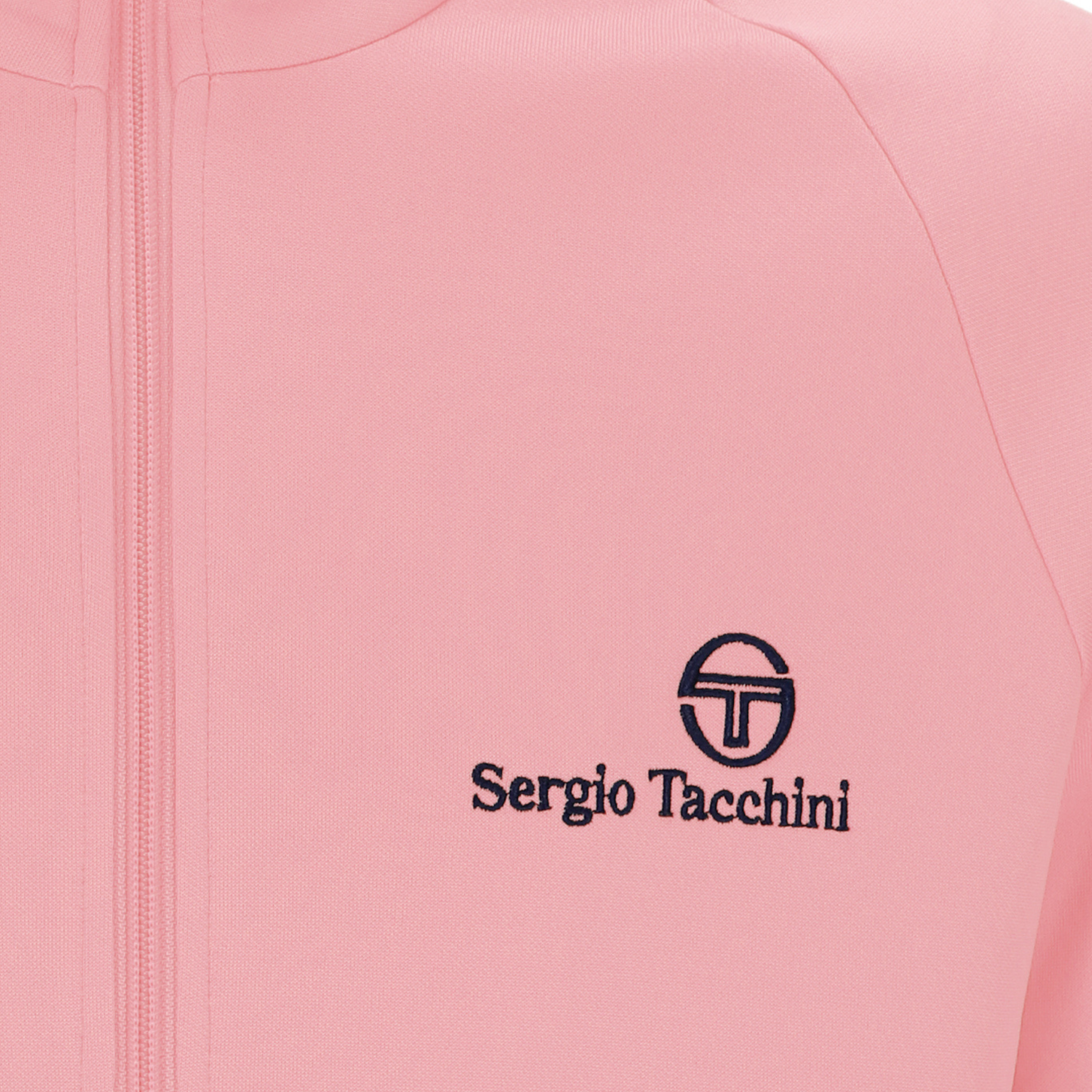Mens Sergio Tacchini Quartz Pink/Blue New Dallas Track Top