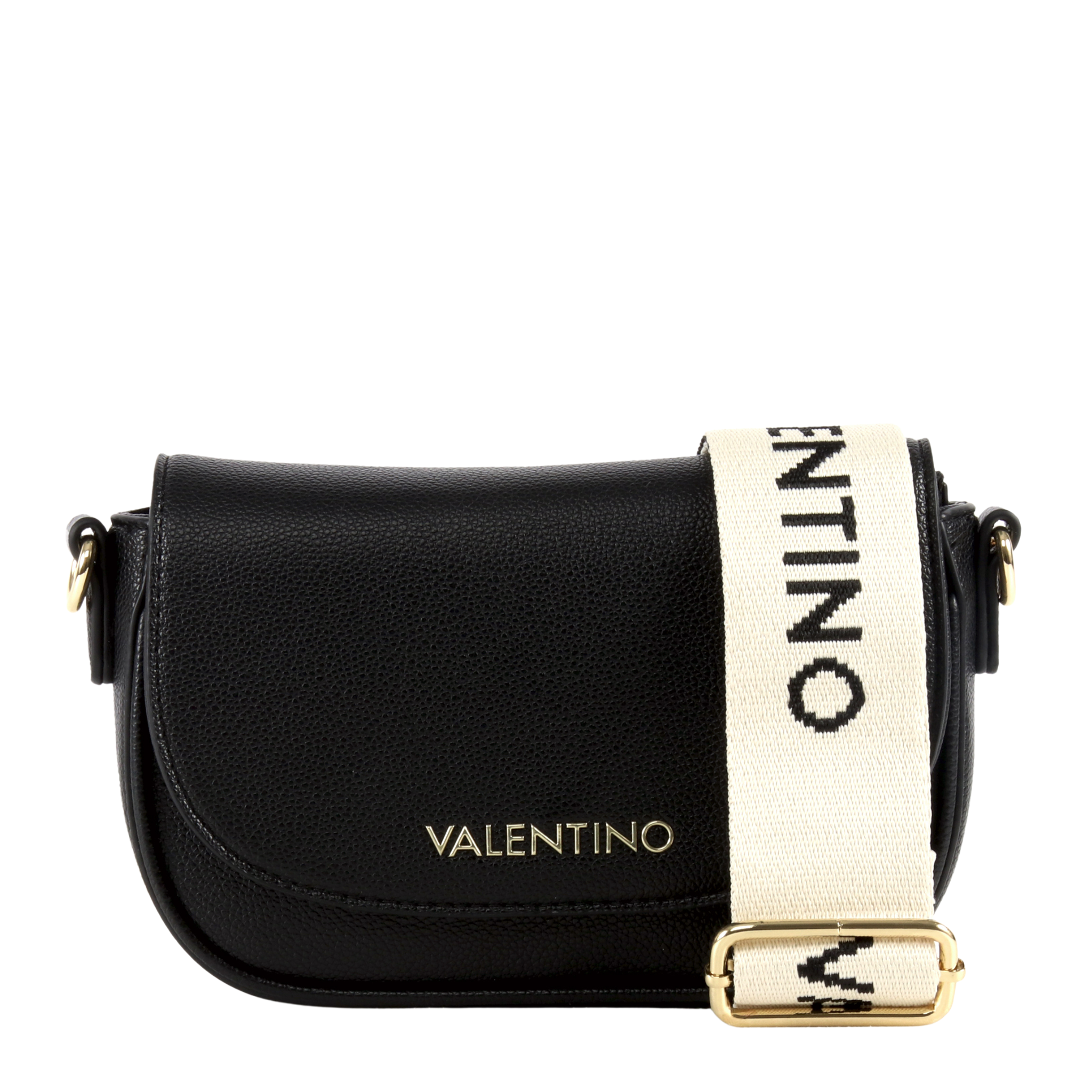 Womens Valentino Black Doris RE Flap Bag