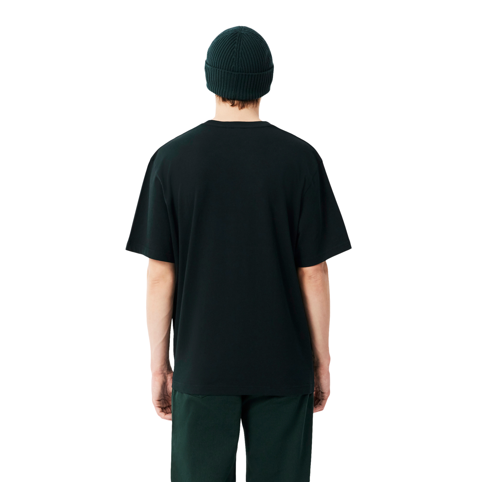 Mens Lacoste Dark Varech Classic Fit Mid Weight S/s T Shirt