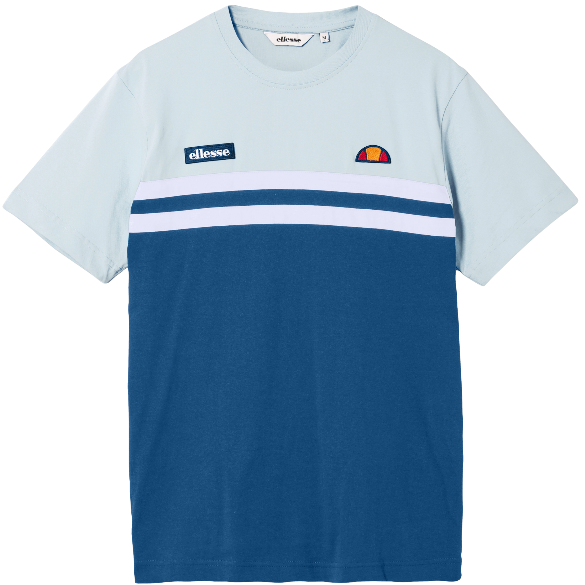 Mens Ellesse Blue/Light Blue Venire S/s T Shirt