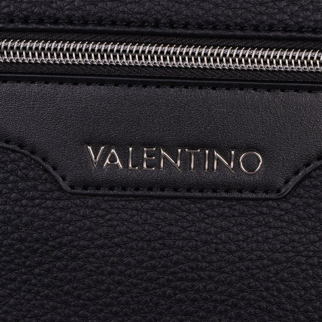 Mens Valentino Black Efeo Backpack