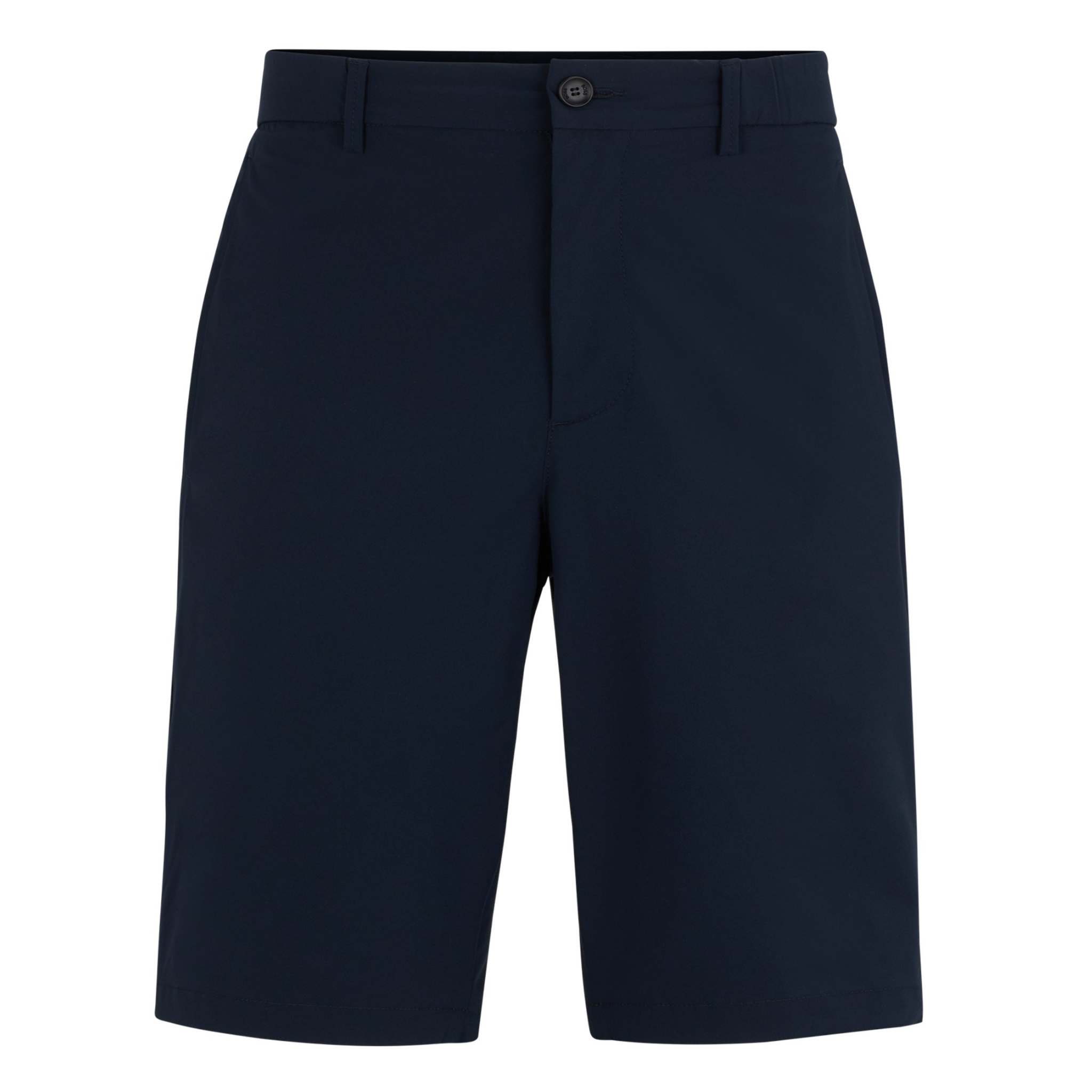 Mens BOSS Dark Blue S_Speedflex Slim Fit Shorts