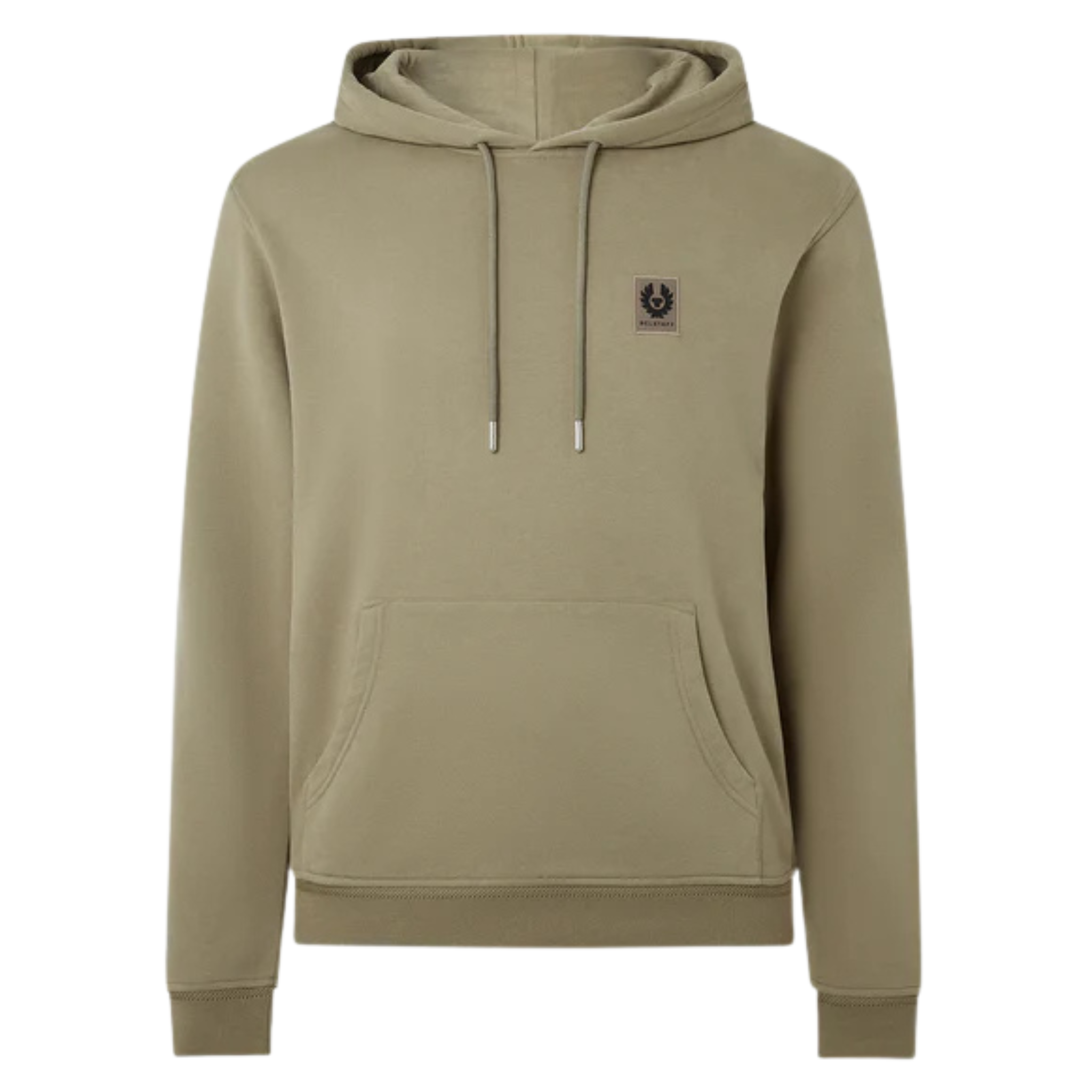 Mens Belstaff Fatigue Green Branded Hoodie