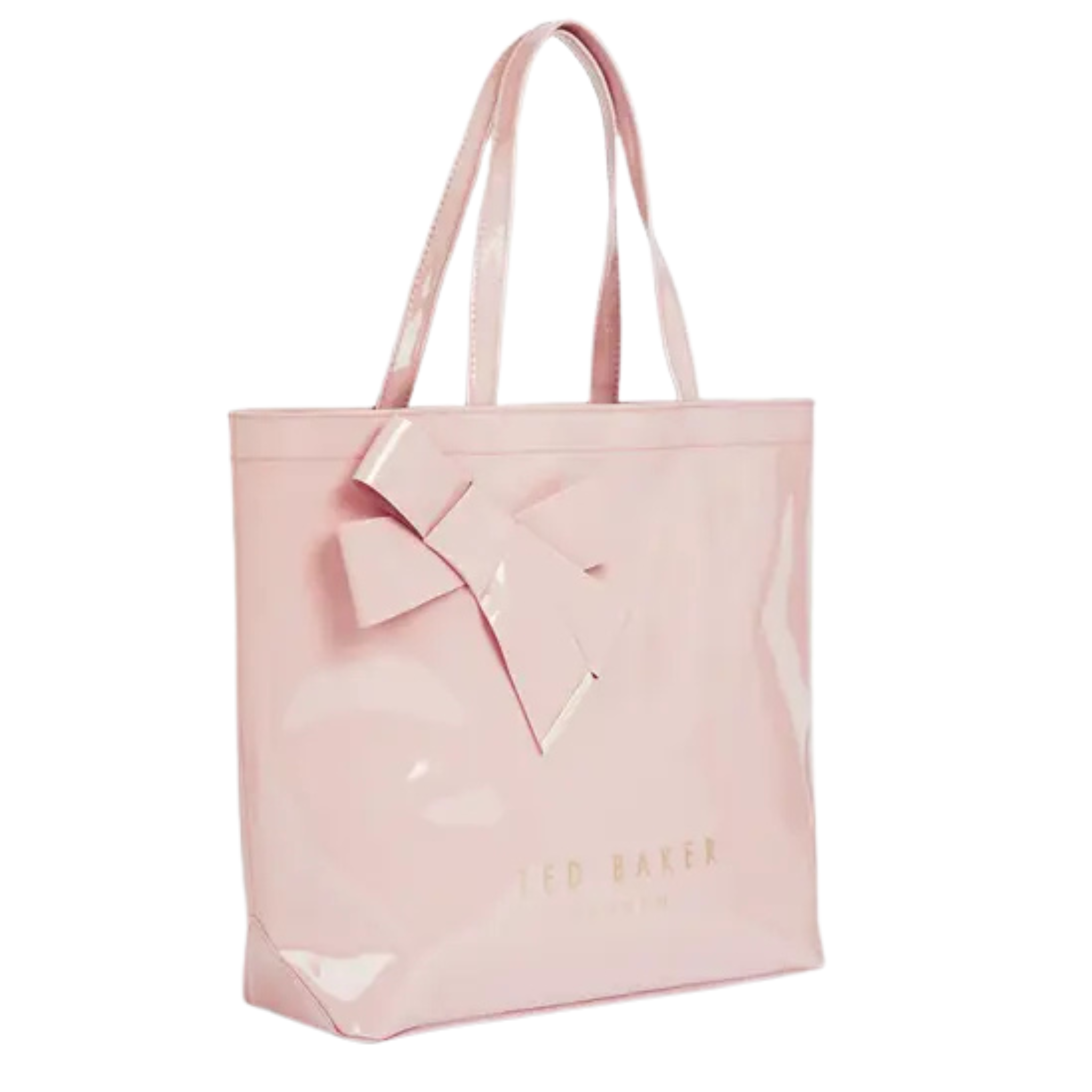 Womens Ted Baker Pale Pink Nicon Bow Large Icon Bag