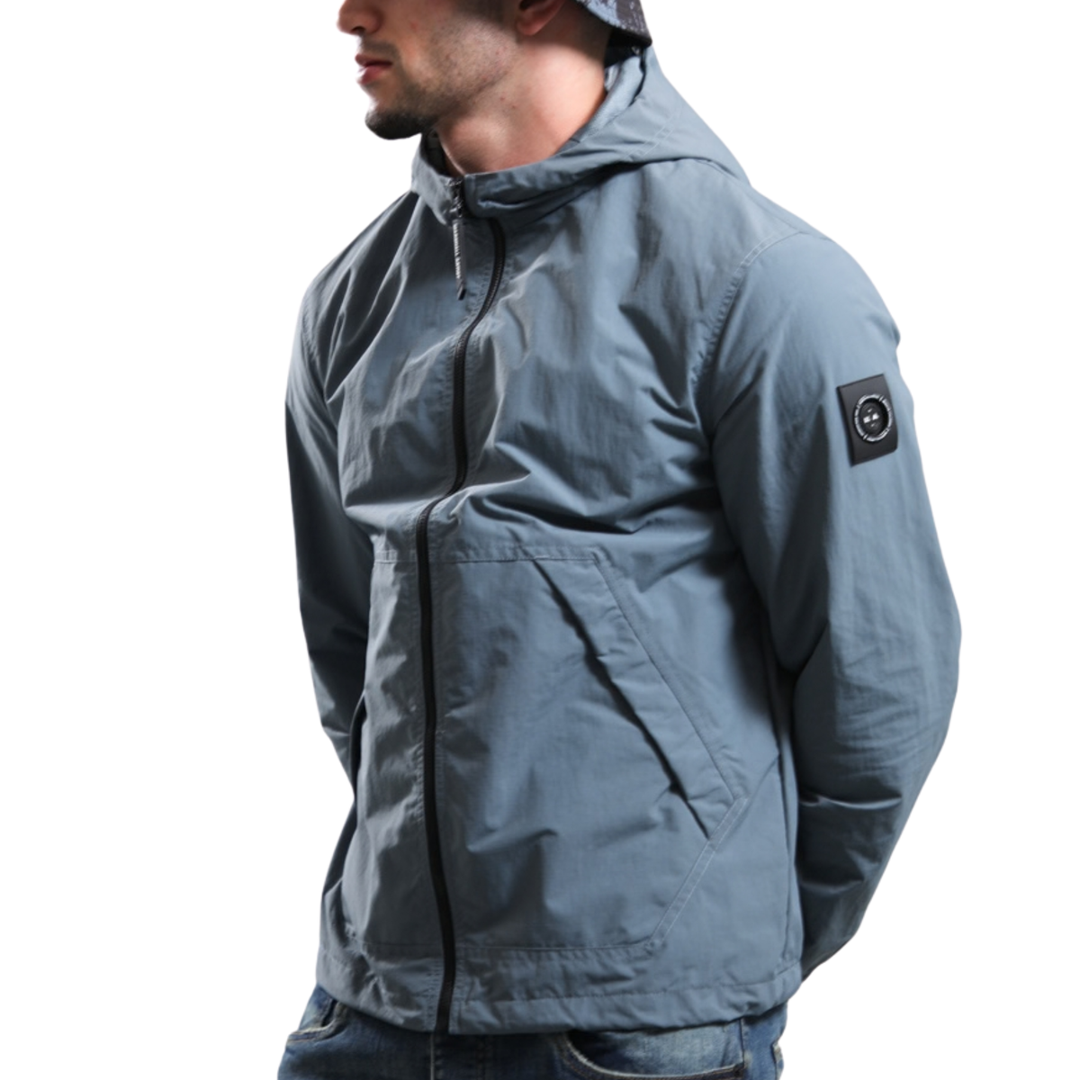 Mens Marshall Artist Storm Grey Alpha Jacket