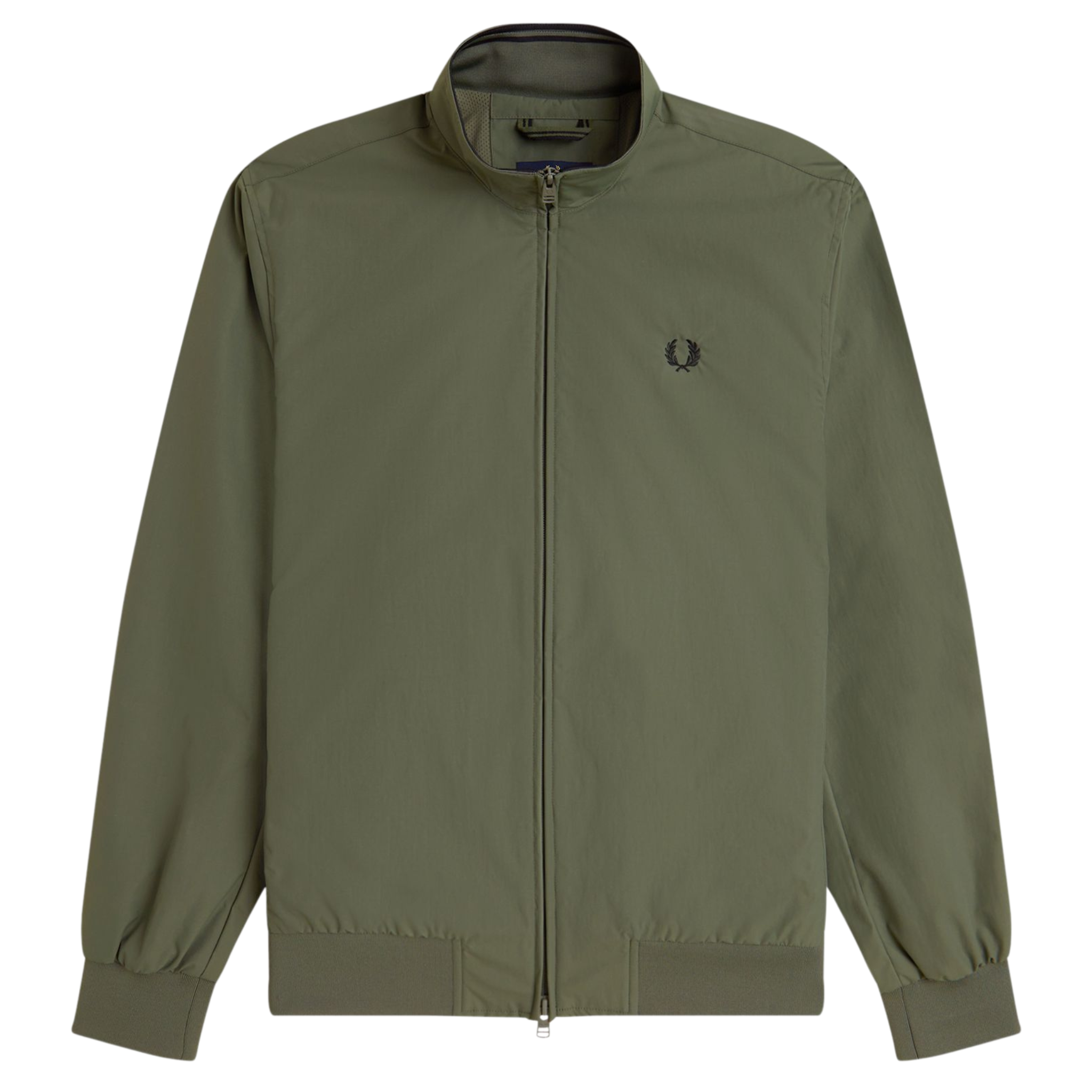 Mens Fred Perry Laurel Wreath Green The Brentham Jacket